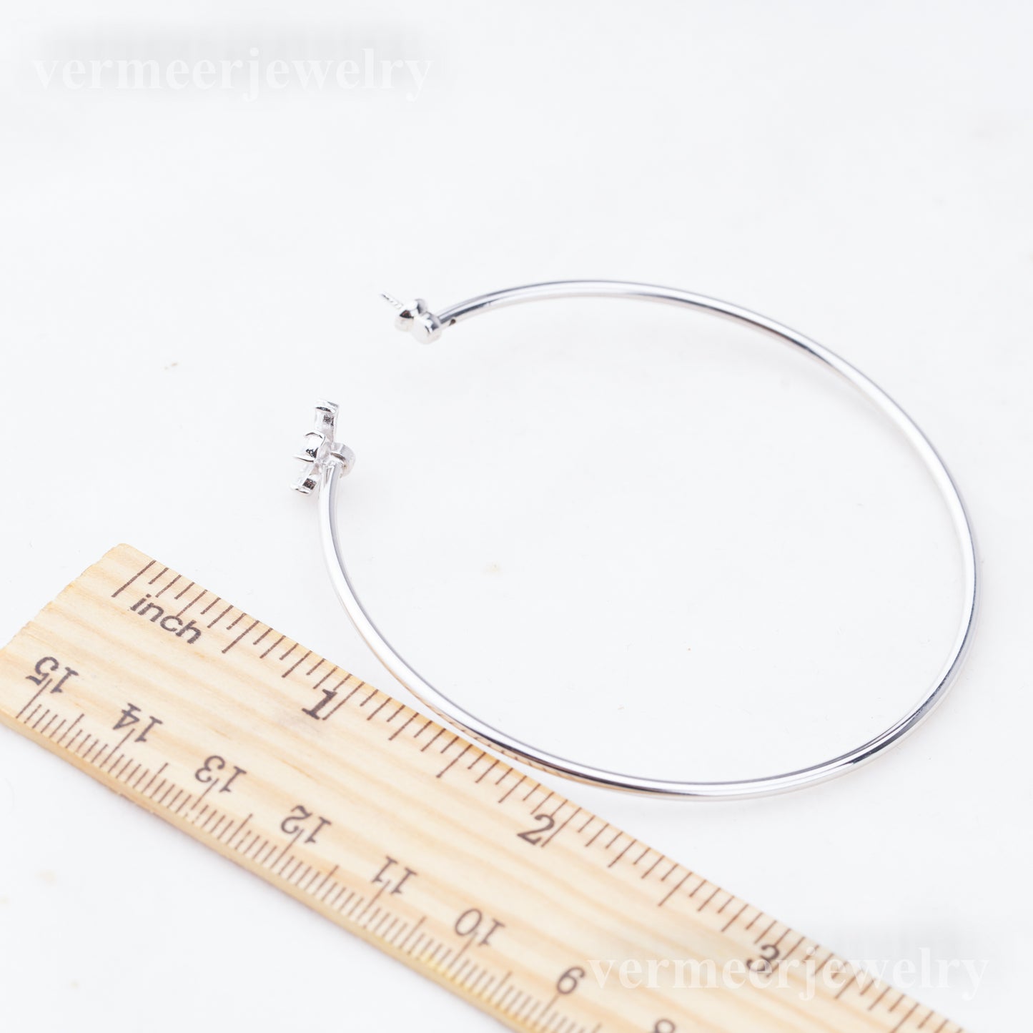 b010229 DIY 7-8mm Natural Freshwater pearl bracelet accessory 925 sterling silver adjustable chain bracelet for women