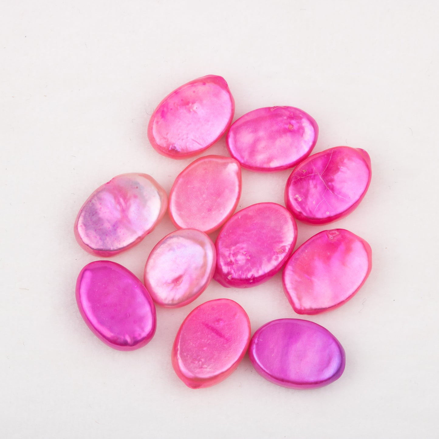 Wholesale 10colors 8-11mm loose freshwater oval shape baroque pearl no hole for pearl party