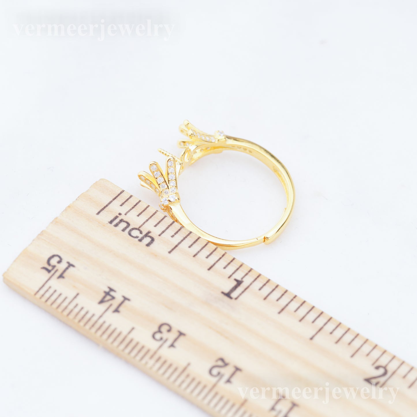 re010935 DIY 9-11mm Natural Freshwater pearl Ring accessory 925 sterling silver Adjustable size engagement ring for women