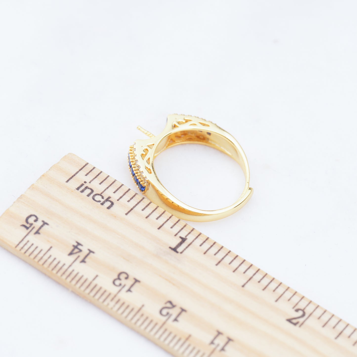 re010939 DIY 9-11mm Natural Freshwater pearl Ring accessory 925 sterling silver Adjustable size engagement ring for women