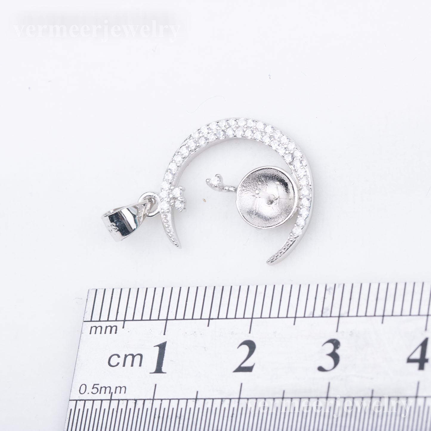 P010879 DIY 7-9mm Natural Freshwater pearl pendant accessory 925 sterling silver engagement jewelry necklace for women
