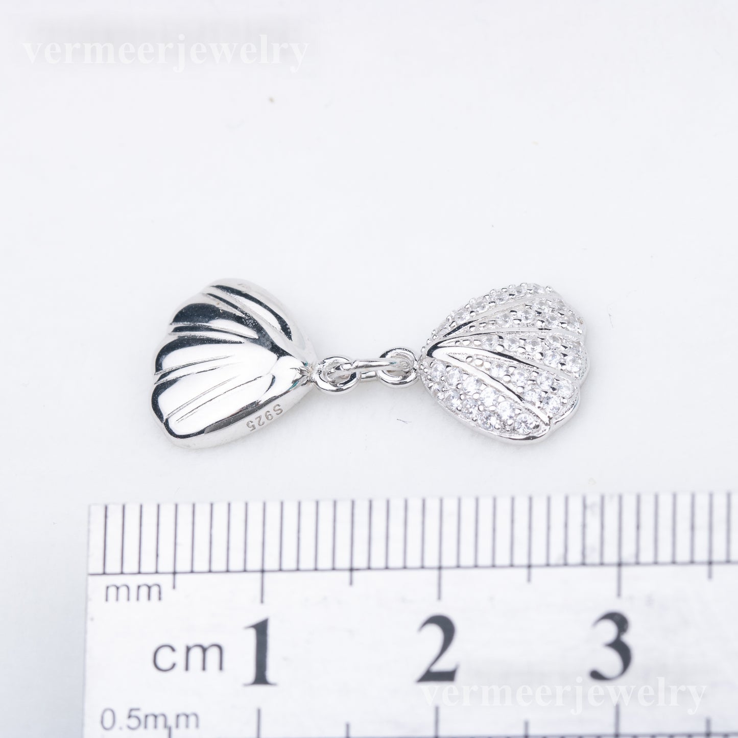 P010875 DIY 6-8mm Natural Freshwater pearl pendant accessory 925 sterling silver engagement jewelry necklace for women