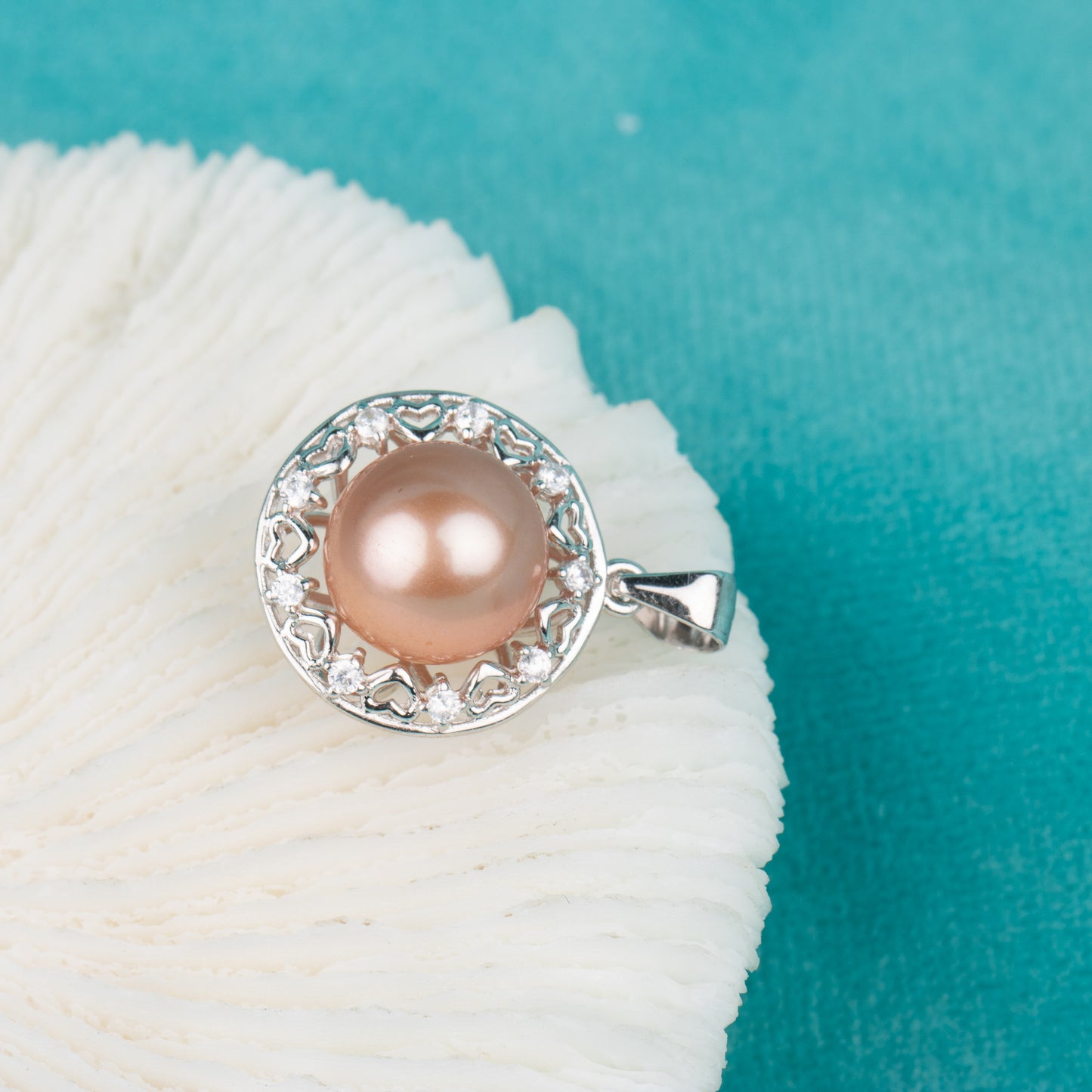 Pe010742 DIY 10-13mm Natural Freshwater pearl pendant accessory 925 sterling silver engagement jewelry necklace for women