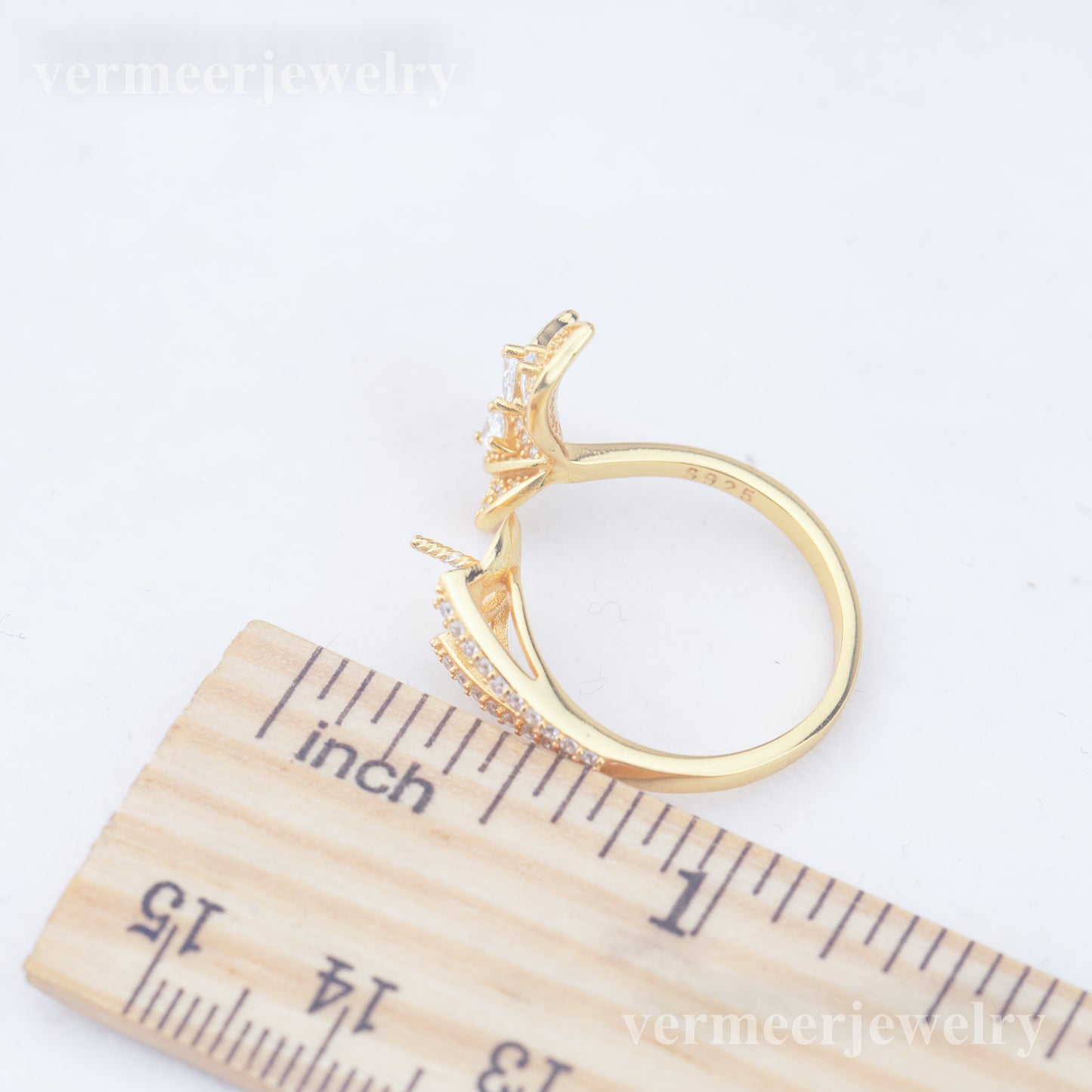 re010953 DIY 9-11mm Natural Freshwater pearl Ring accessory 925 sterling silver Adjustable size engagement ring for women