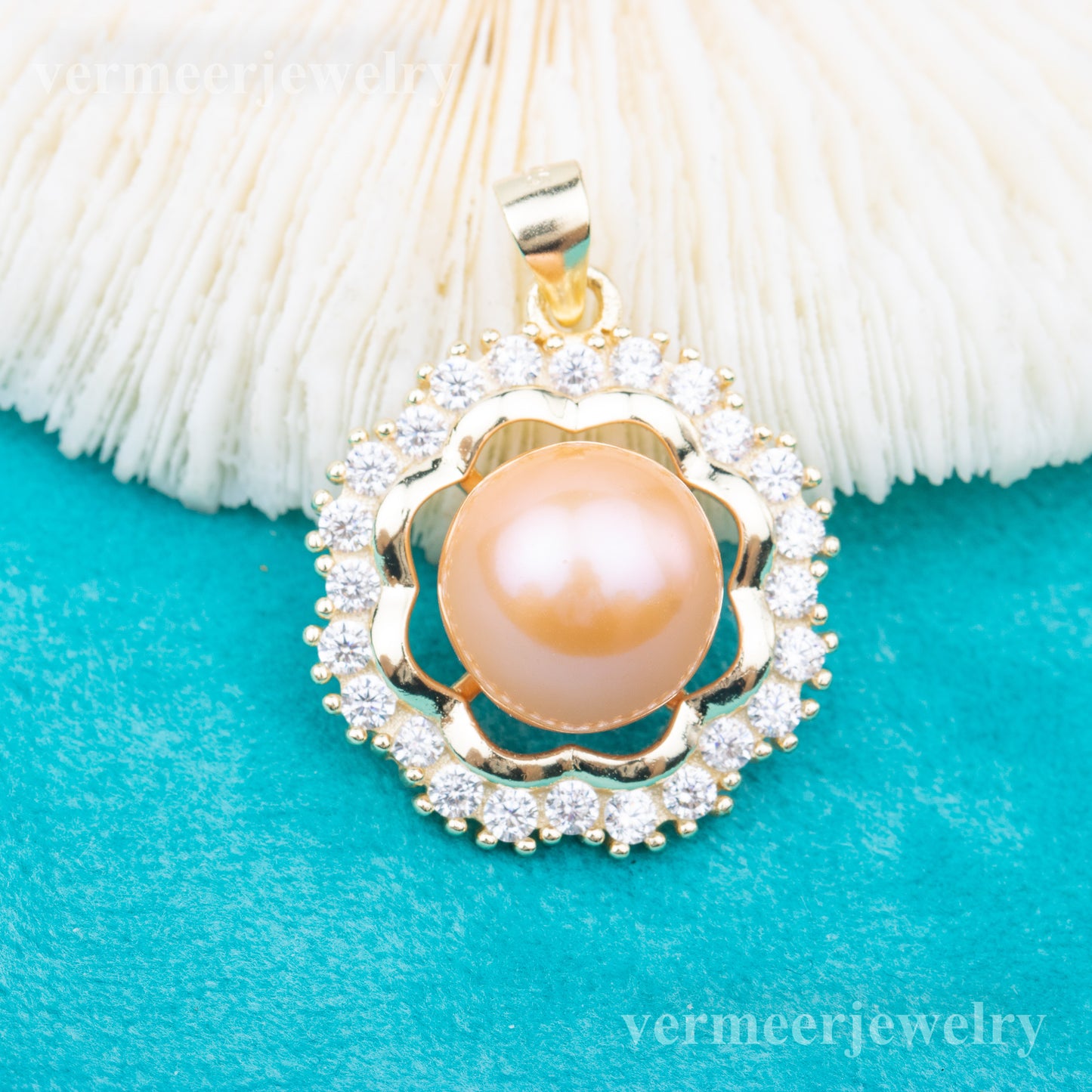 Pe010907 DIY 9-13mm Natural Freshwater pearl pendant accessory 925 sterling silver engagement jewelry necklace for women