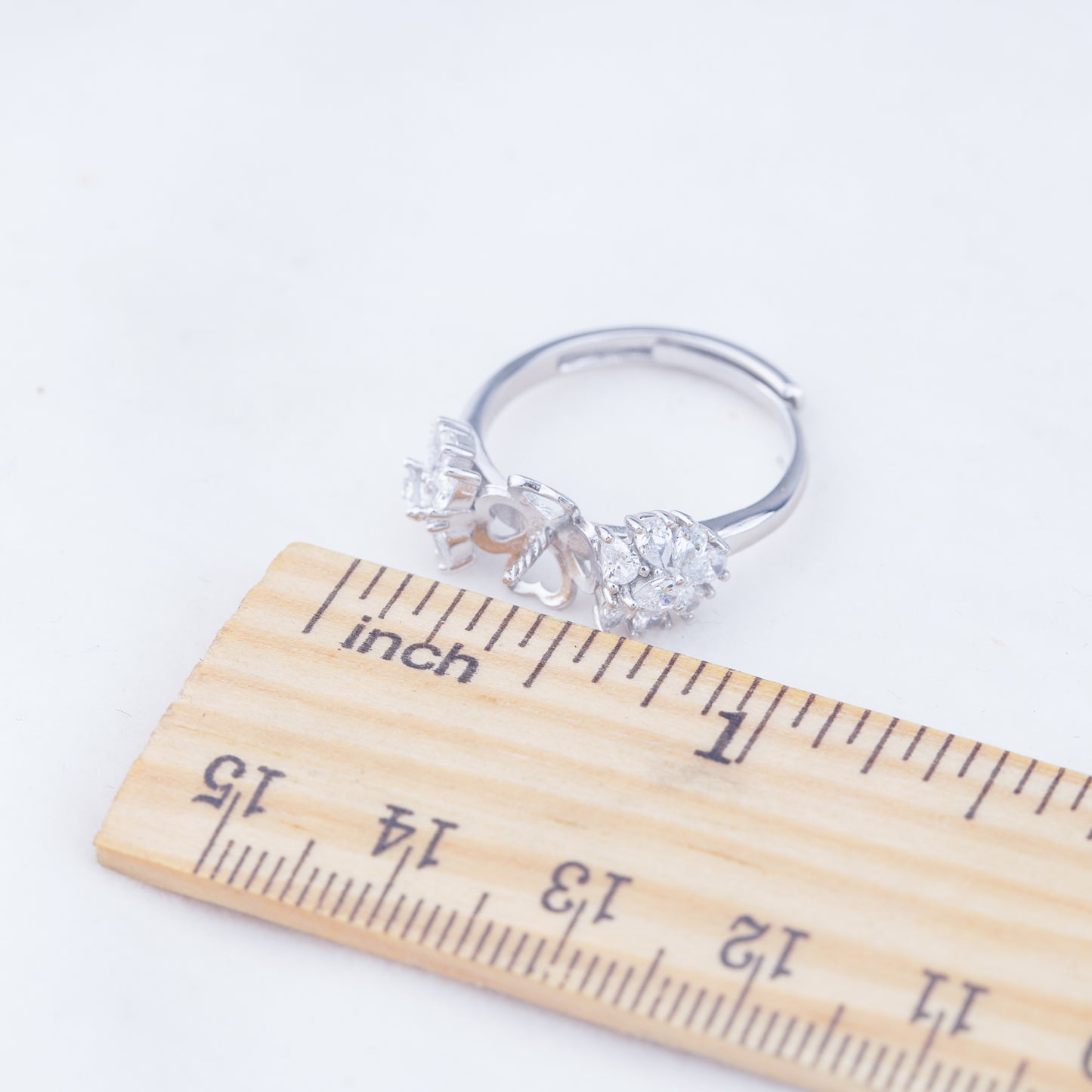 re010962 DIY 9-11mm Natural Freshwater pearl Ring accessory 925 sterling silver Adjustable size engagement ring for women