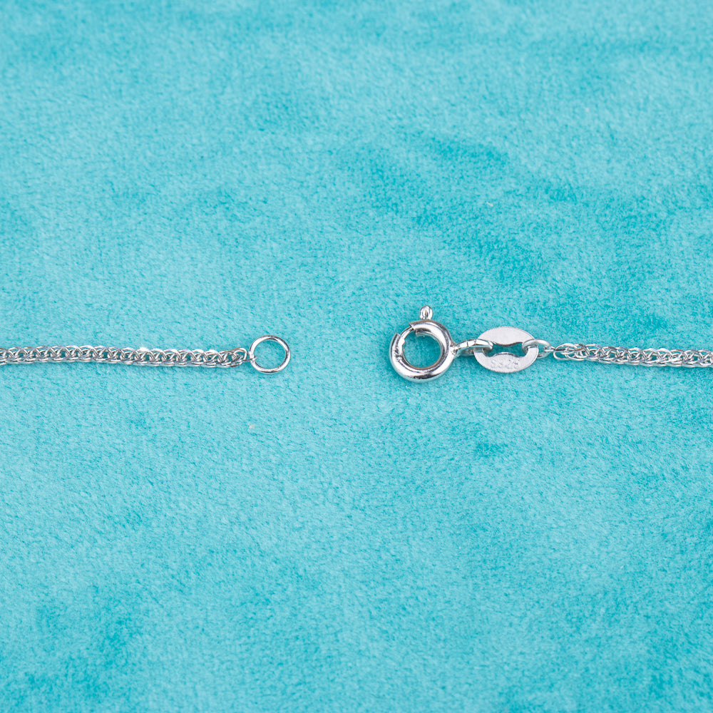 Vermeer Jewelry S925 Pure Sterling Silver chopon Chain Necklace for jewelry diy