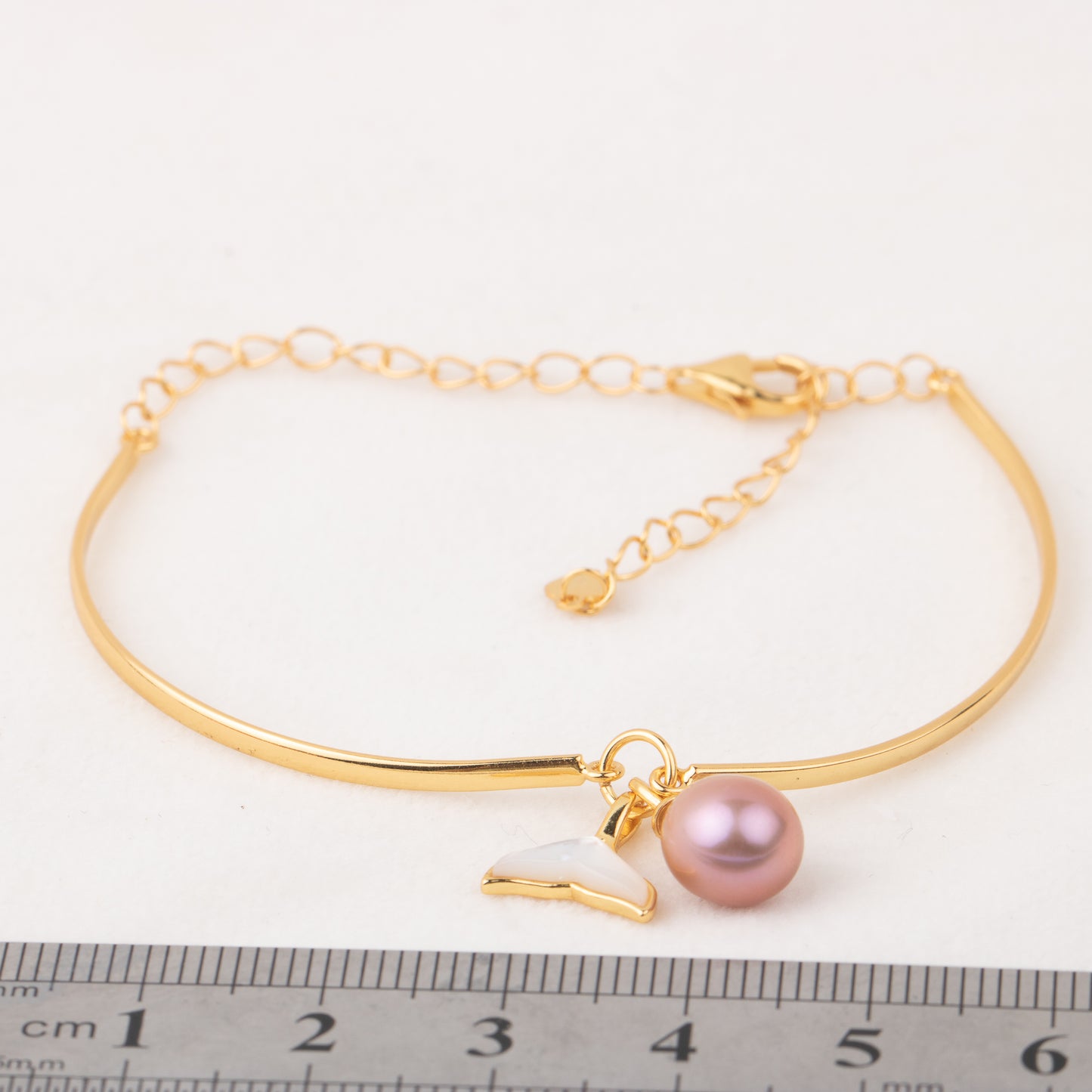 S010038 DIY 7-8mm Natural Freshwater pearl jewelry set mermaid tail shape 925 sterling silver engagement jewelry for women