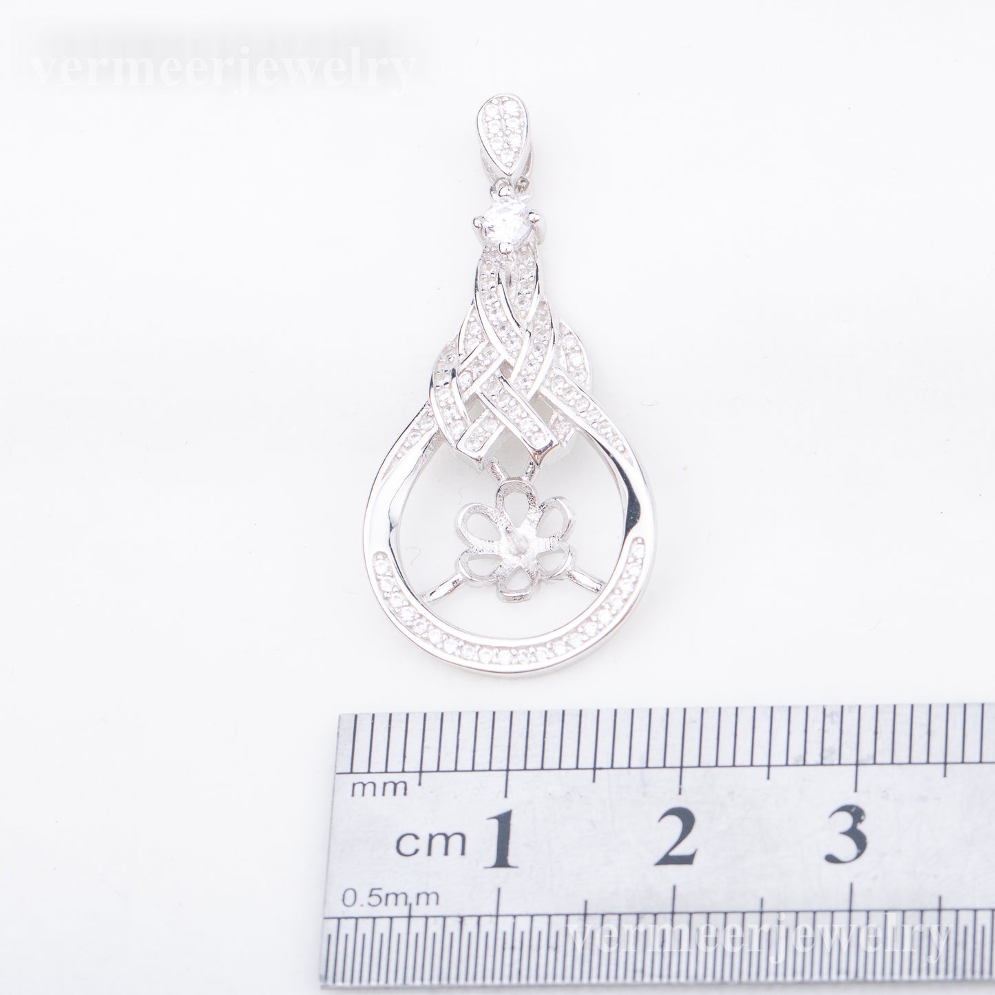 P010917 DIY 7-9mm Natural Freshwater pearl pendant accessory 925 sterling silver engagement jewelry necklace for women