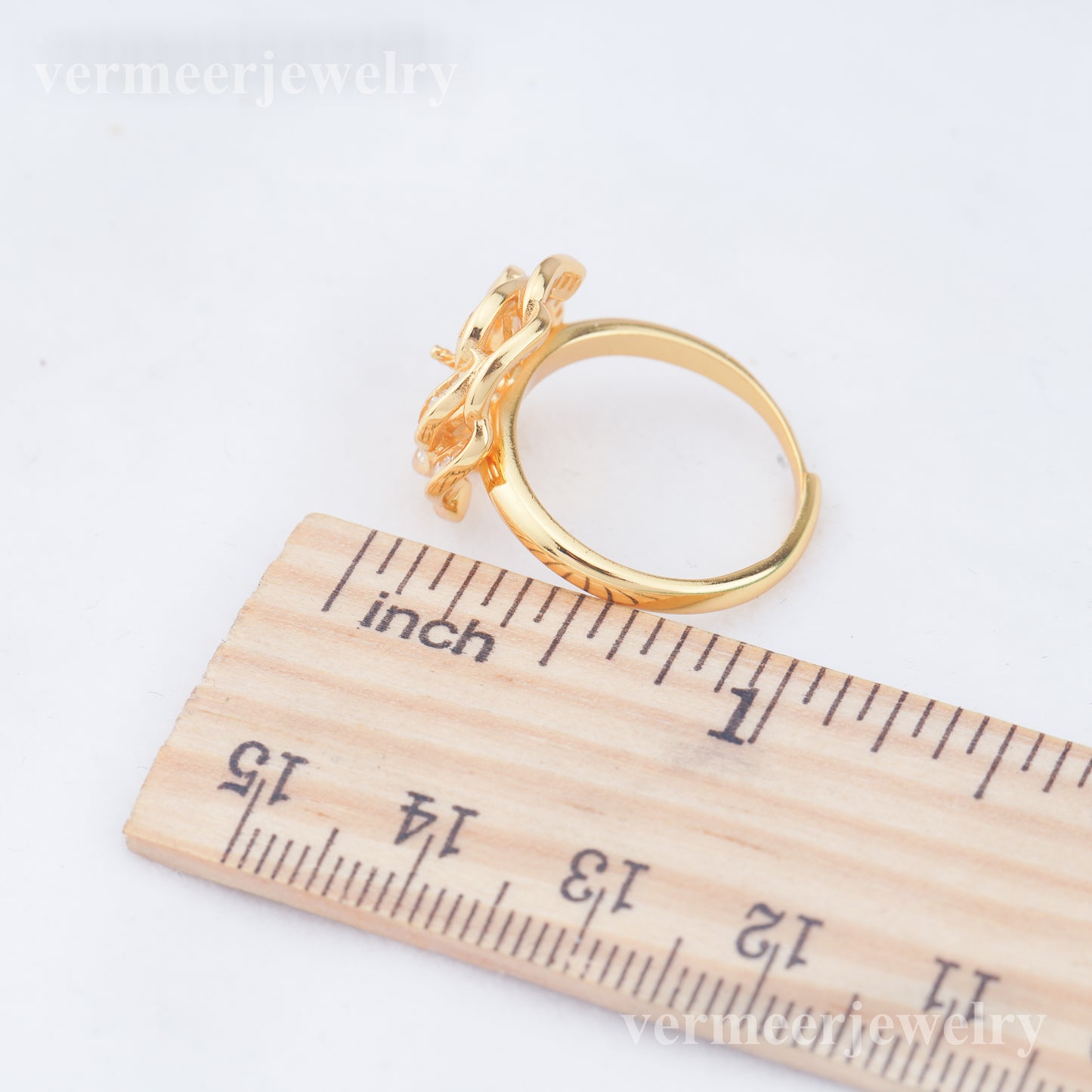r010969 DIY 6-8mm Natural Freshwater pearl Ring accessory 925 sterling silver Adjustable size engagement jewelry ring for women