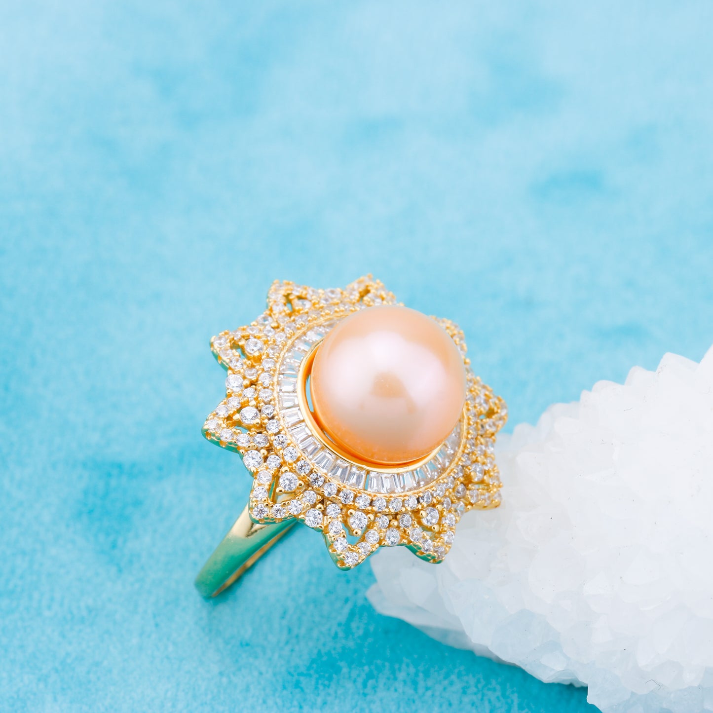 re010916 DIY 9-11mm Natural Freshwater pearl Ring accessory 925 sterling silver Adjustable size engagement ring for women