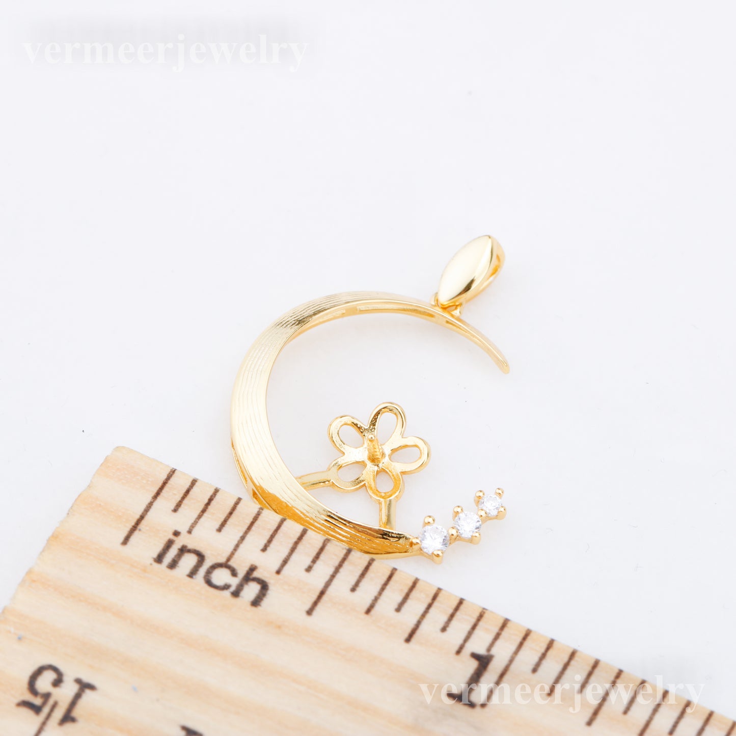 P011001 DIY 6-8mm Natural Freshwater pearl pendant accessory 925 sterling silver engagement jewelry necklace for women