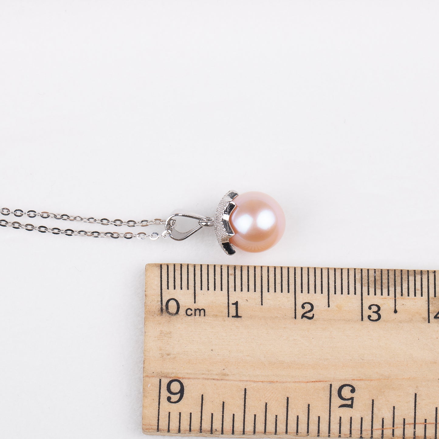 P030551 DIY 7-11mm Natural Freshwater pearl pendant accessory 925 sterling silver engagement jewelry necklace for women