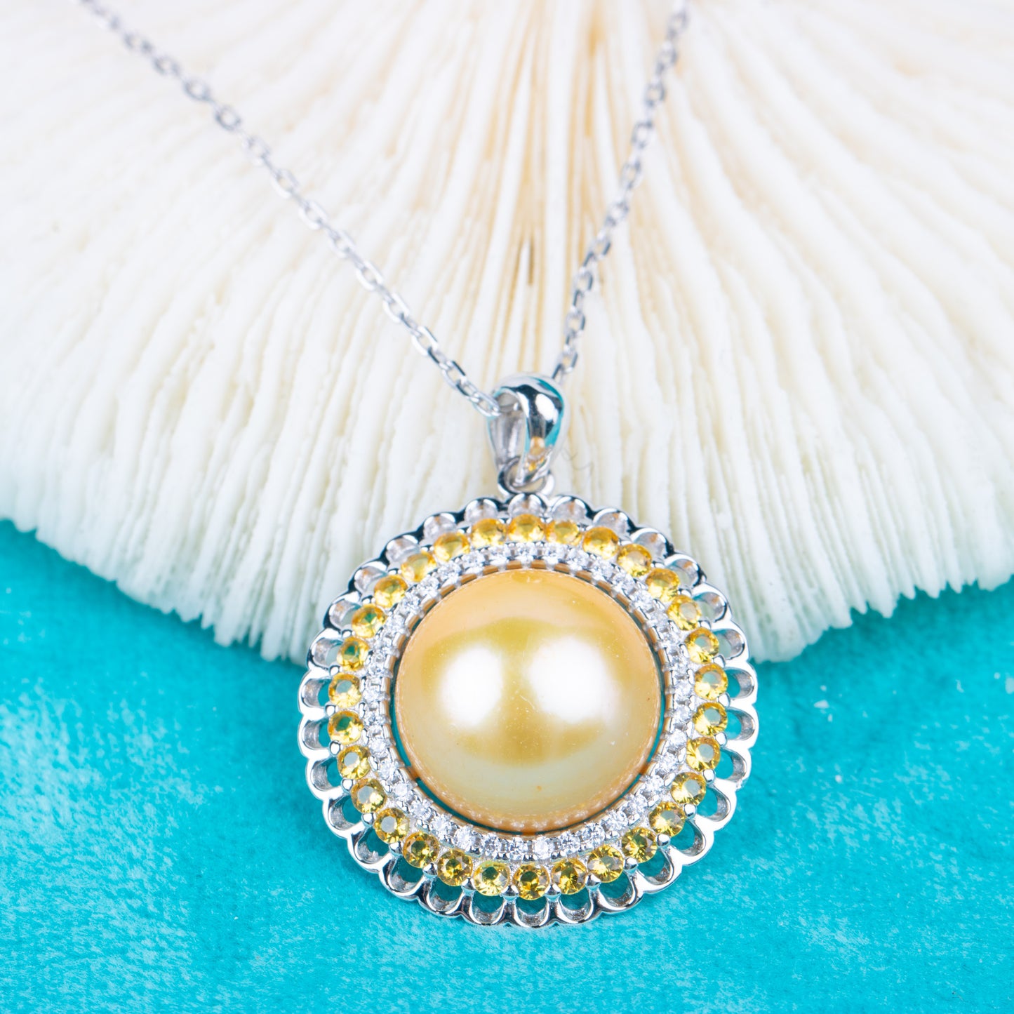 Pe01965 DIY 9-12mm Natural Freshwater pearl pendant accessory 925 sterling silver engagement jewelry necklace for women