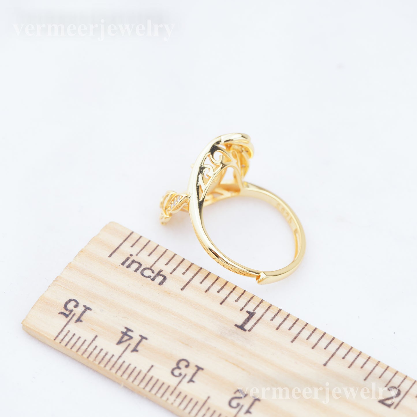 re010938 DIY 9-11mm Natural Freshwater pearl Ring accessory 925 sterling silver Adjustable size engagement ring for women