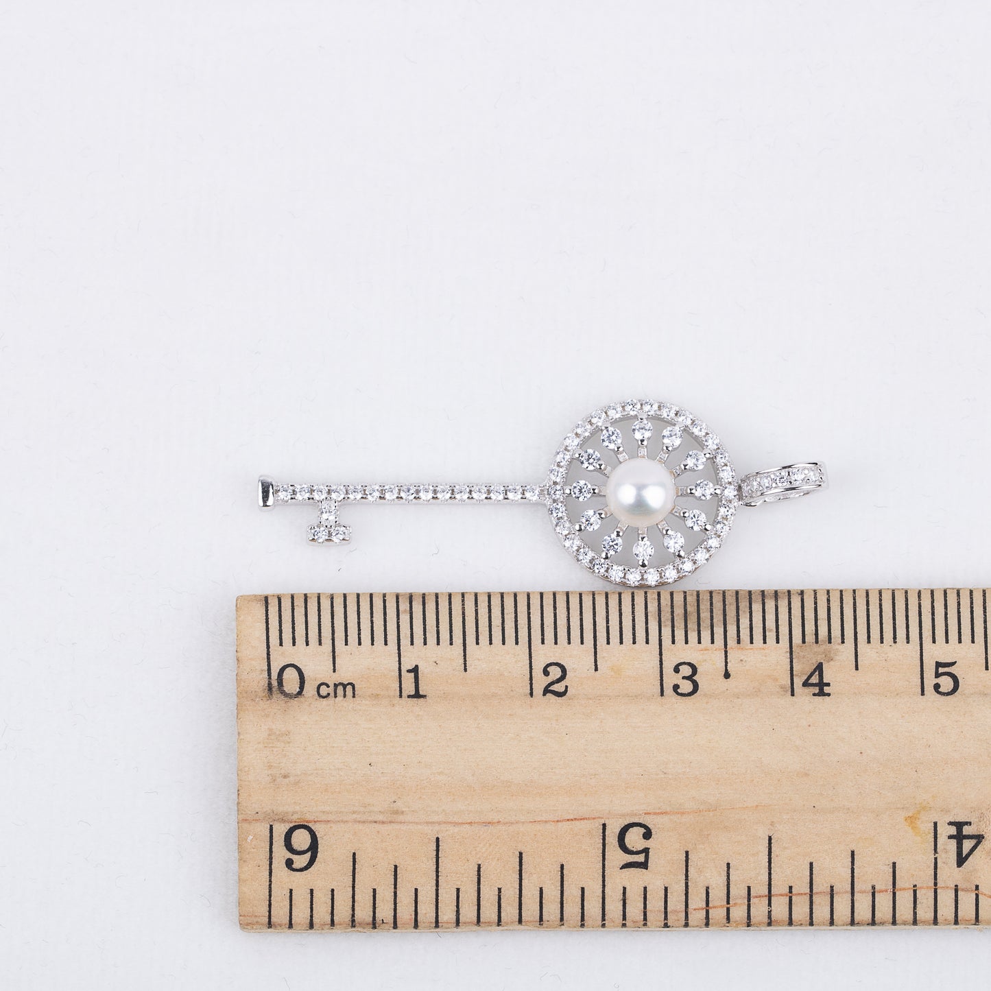 P030529 DIY 7-8mm Natural Freshwater pearl pendant accessory 925 sterling silver engagement jewelry necklace for women