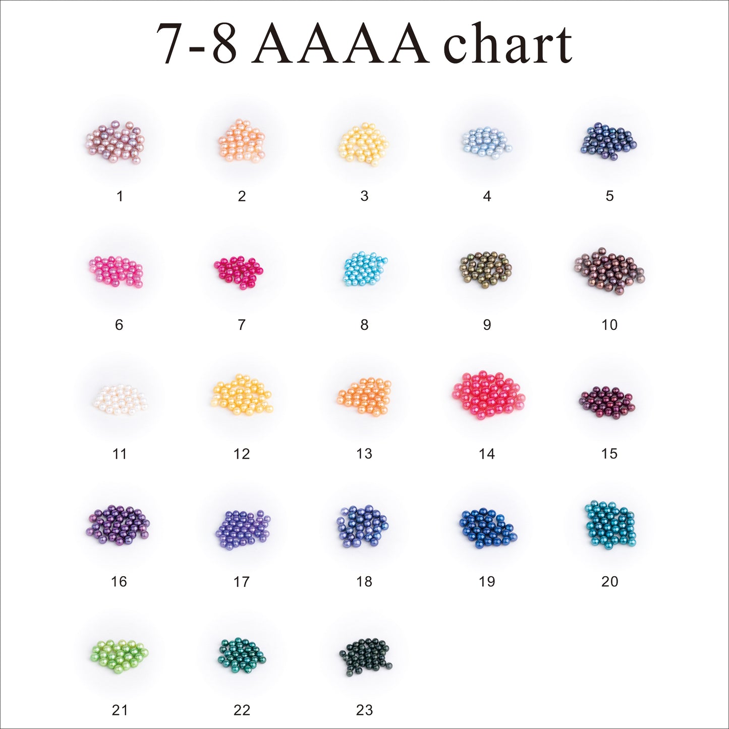 Love Wish Pearl Party Gift Vacuum-packed 7-8mm 4a+ quality Loose Saltwater Round Cultured Akoya Oyster