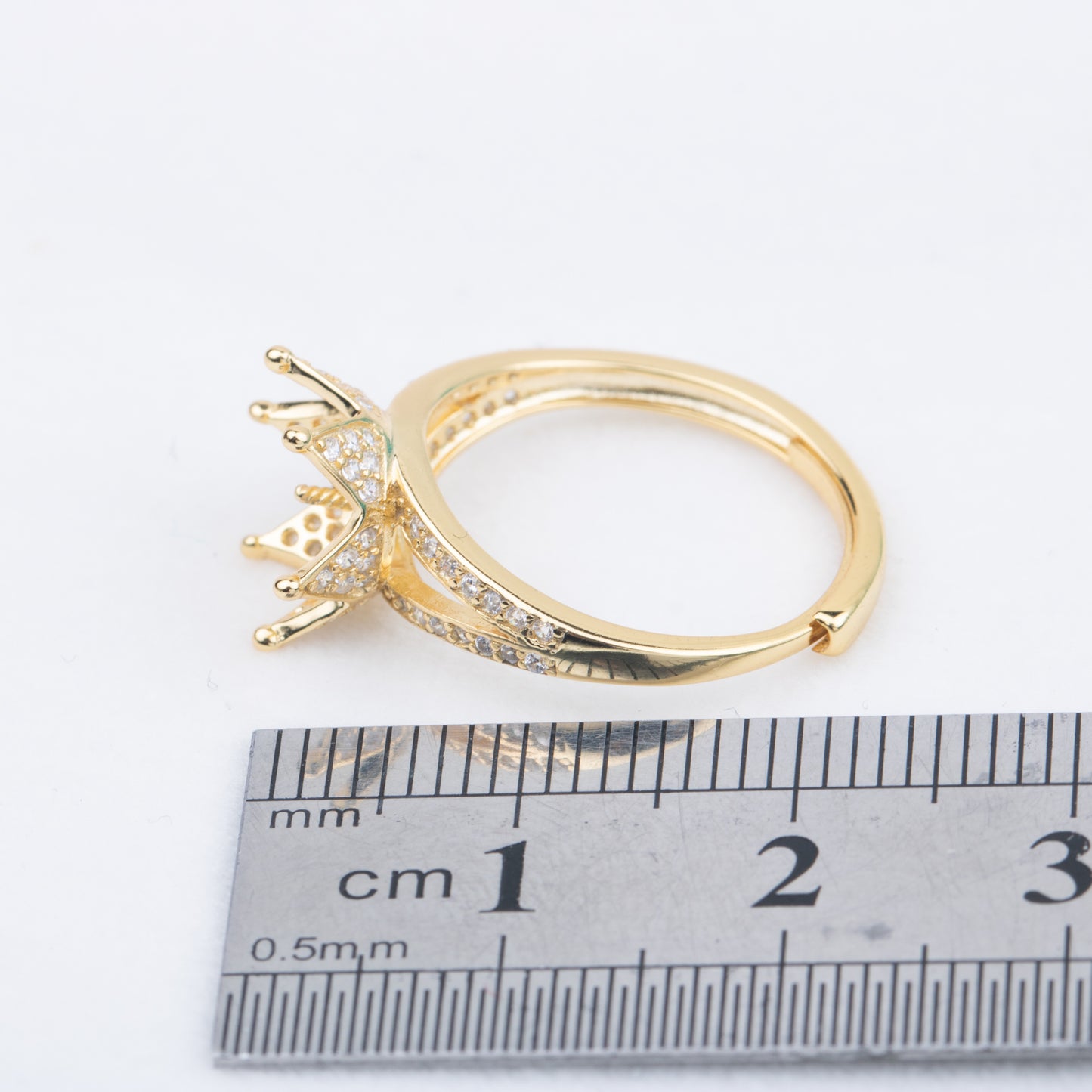 r010808 DIY 7-8mm Natural Freshwater pearl Ring accessory 925 sterling silver Adjustable size engagement jewelry ring for women