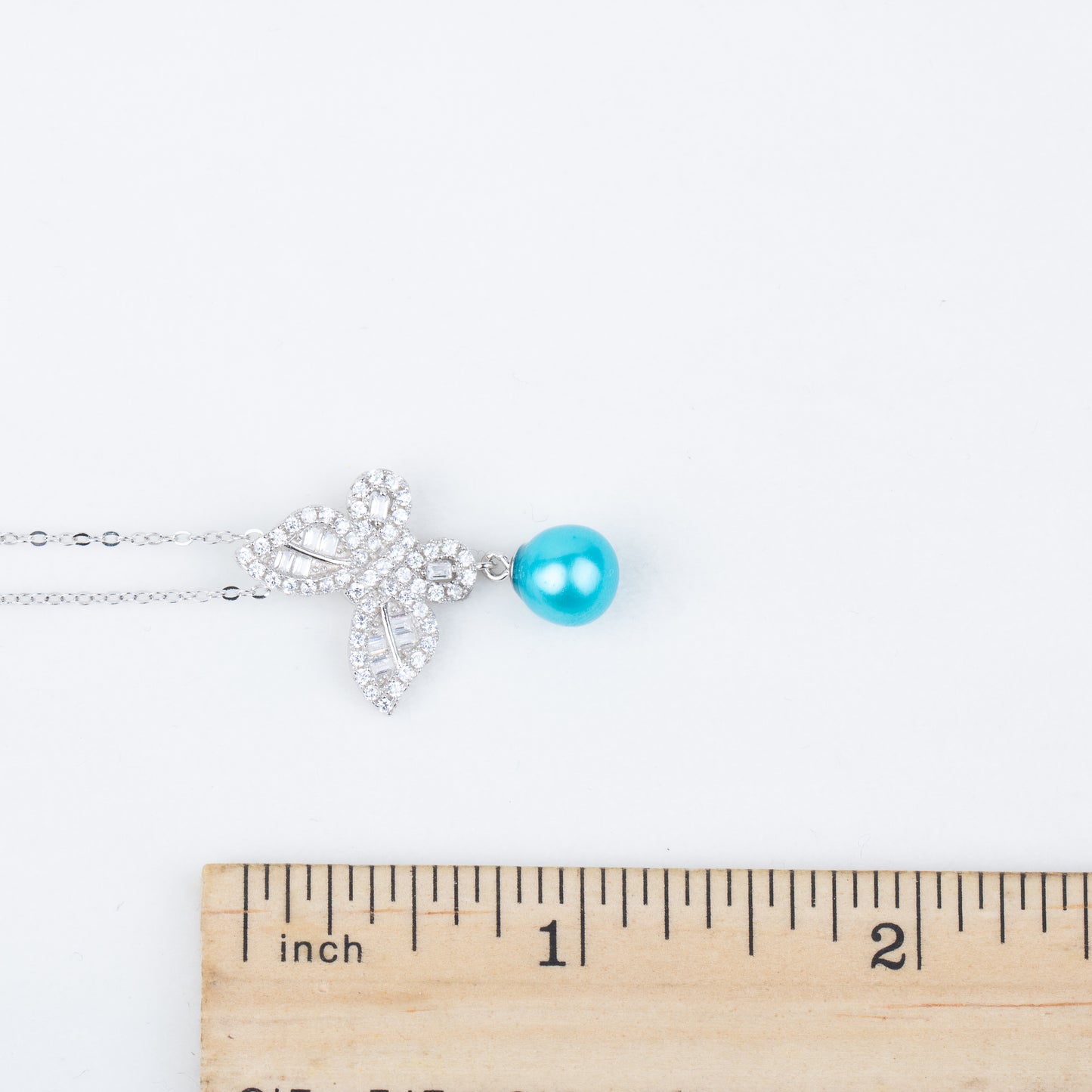 S010034 DIY 7-8mm Natural Freshwater pearl jewelry set butterfly shape 925 sterling silver engagement jewelry necklace for women