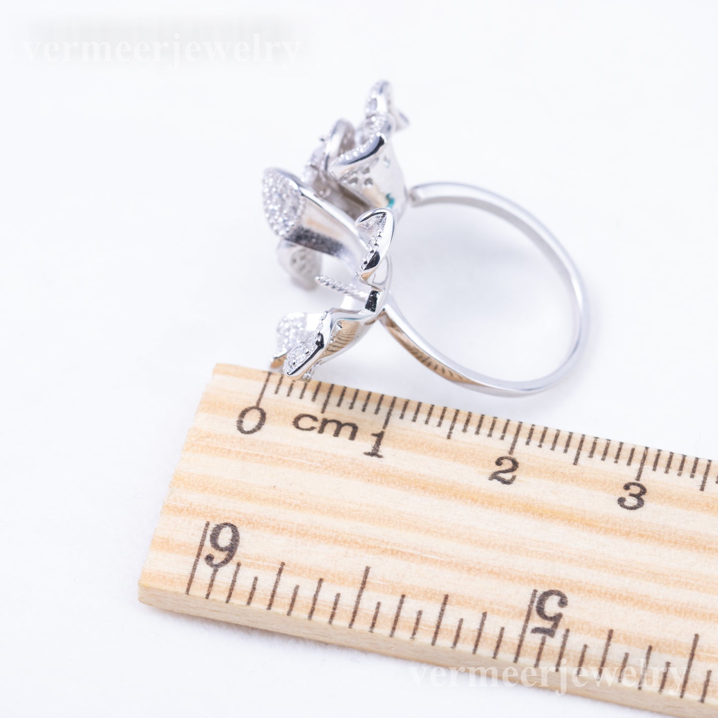 re010904 DIY 9-11mm Natural Freshwater pearl Ring accessory 925 sterling silver Adjustable size engagement ring for women