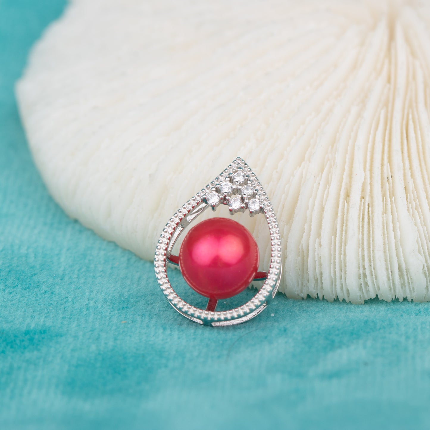 P060698 DIY 7-10mm Natural Freshwater pearl pendant accessory 925 sterling silver engagement jewelry necklace for women