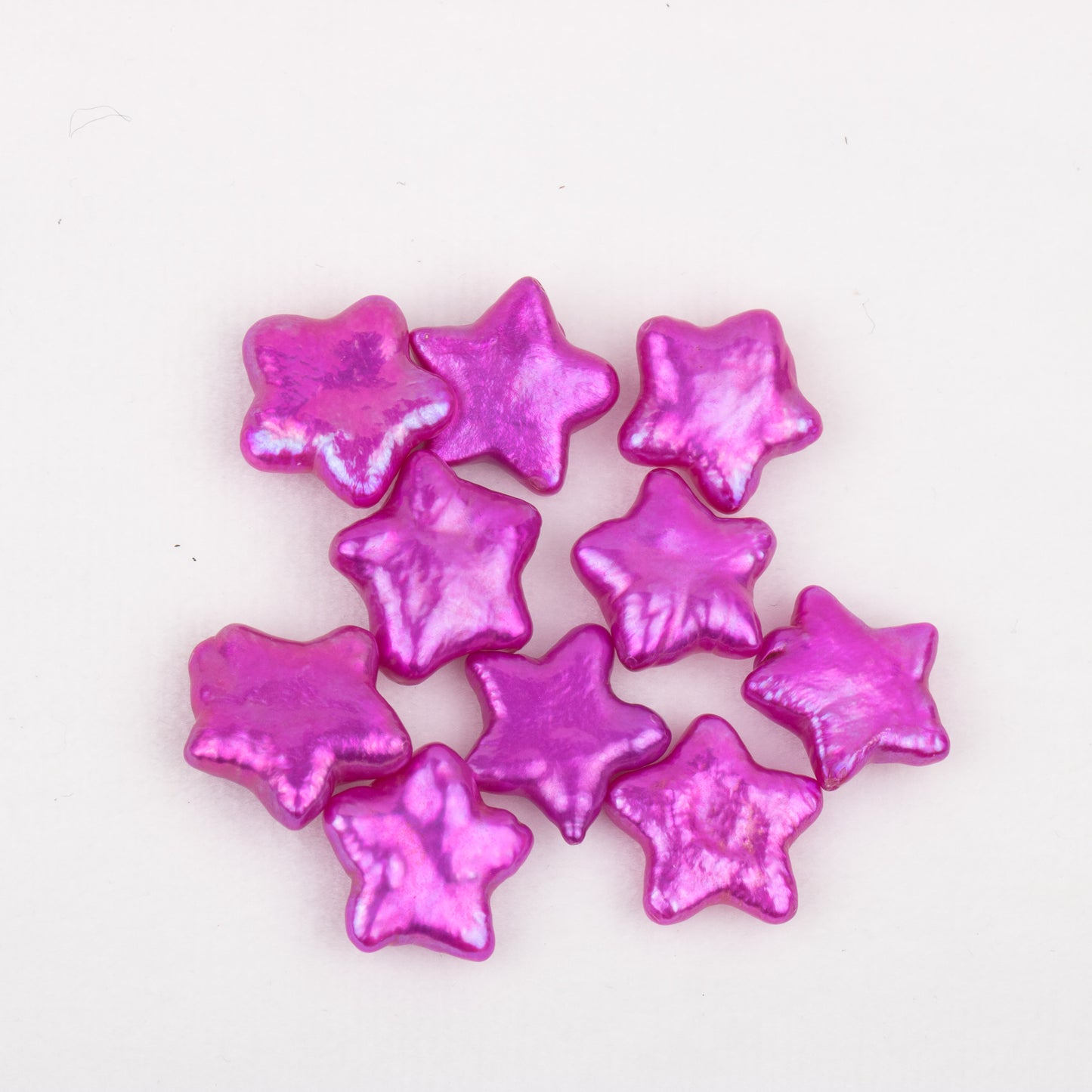 Wholesale 10colors 8-11mm loose freshwater star shape baroque pearl no hole for pearl party