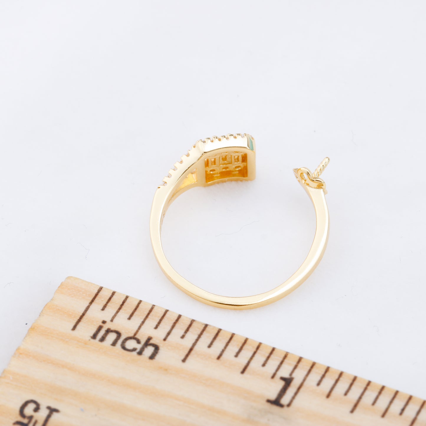 r010908 DIY 6-8mm Natural Freshwater pearl Ring accessory 925 sterling silver Adjustable size engagement jewelry ring for women