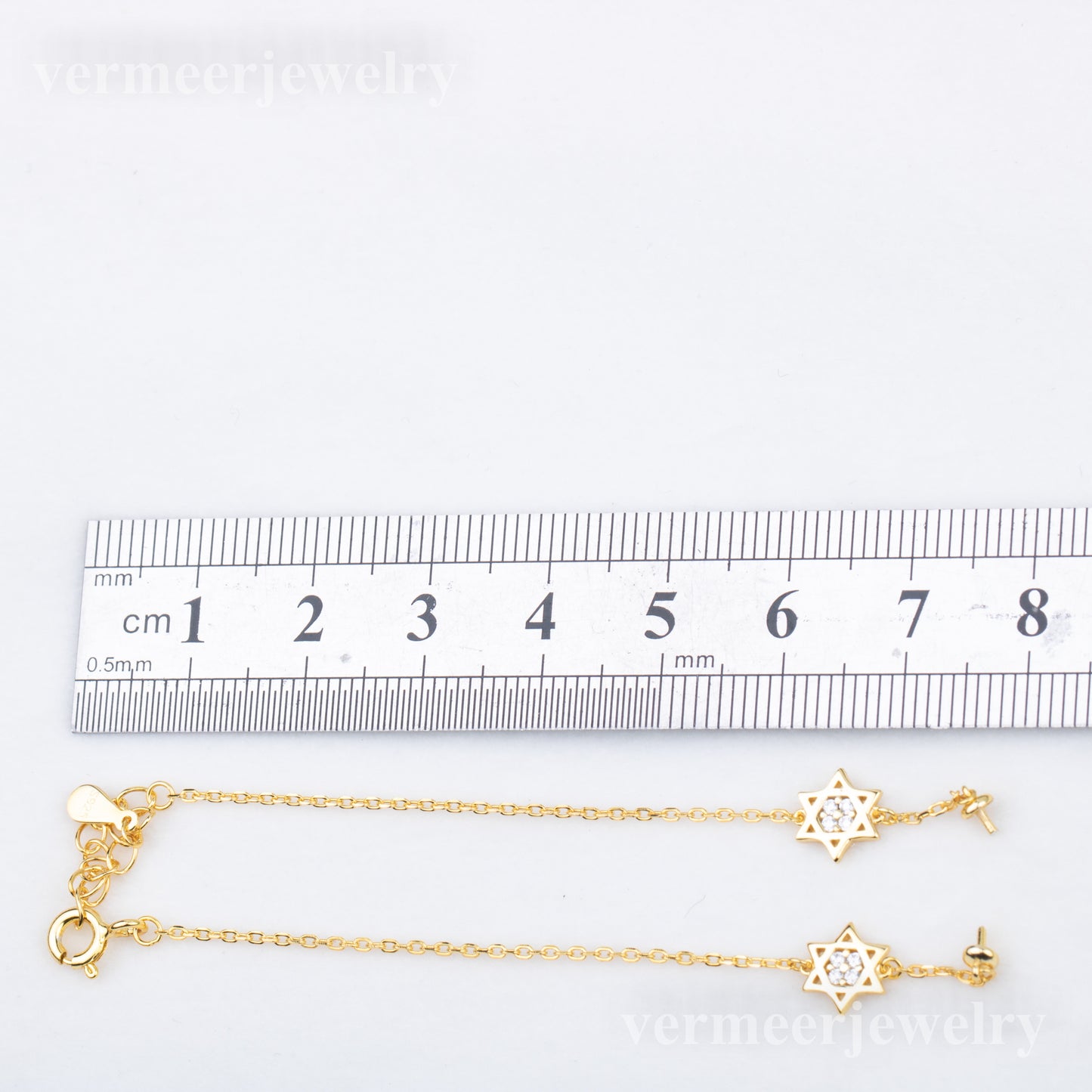 b010209 DIY 7-8mm Natural Freshwater pearl bracelet accessory 925 sterling silver adjustable chain bracelet for women