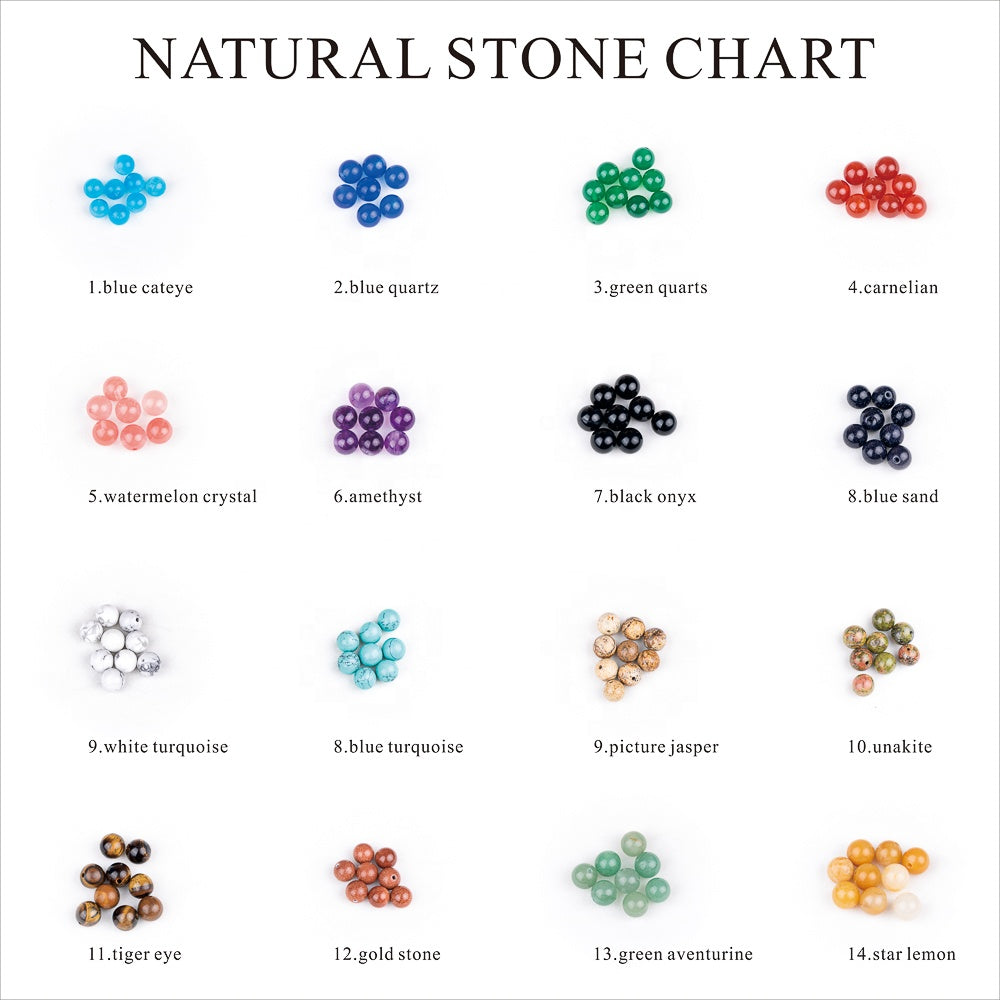 wholesale 8mm round natural stone bead not drill for pearl cage pendant