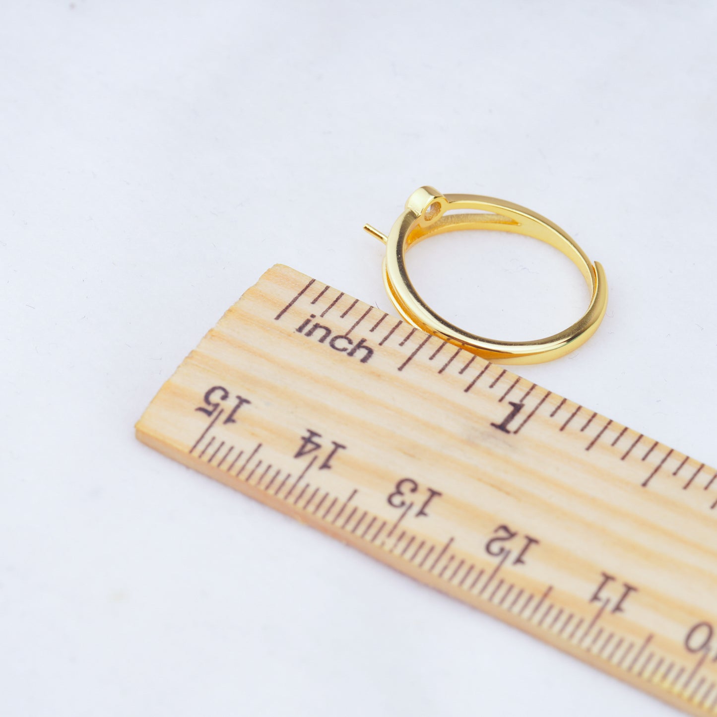r010919 DIY 6-8mm Natural Freshwater pearl Ring accessory 925 sterling silver Adjustable size engagement jewelry ring for women