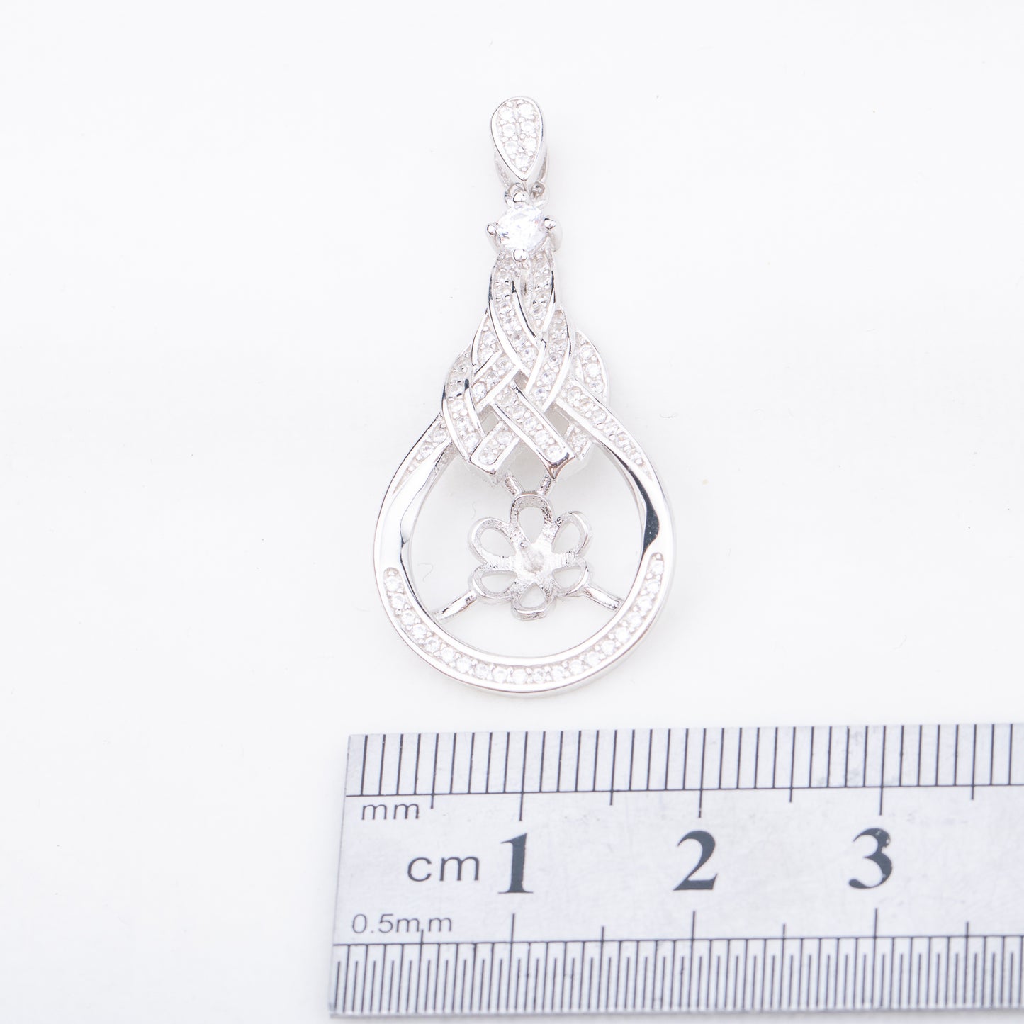 P010917 DIY 7-9mm Natural Freshwater pearl pendant accessory 925 sterling silver engagement jewelry necklace for women