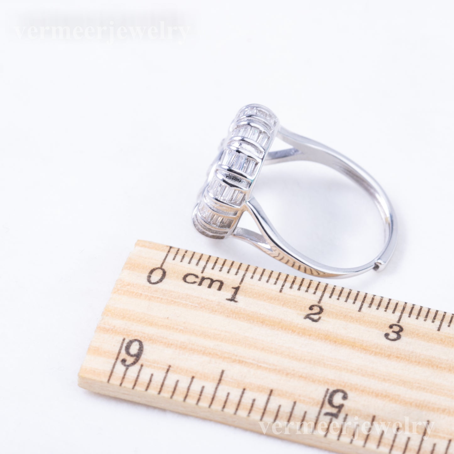 re010901 DIY 9-11mm Natural Freshwater pearl Ring accessory 925 sterling silver Adjustable size engagement ring for women