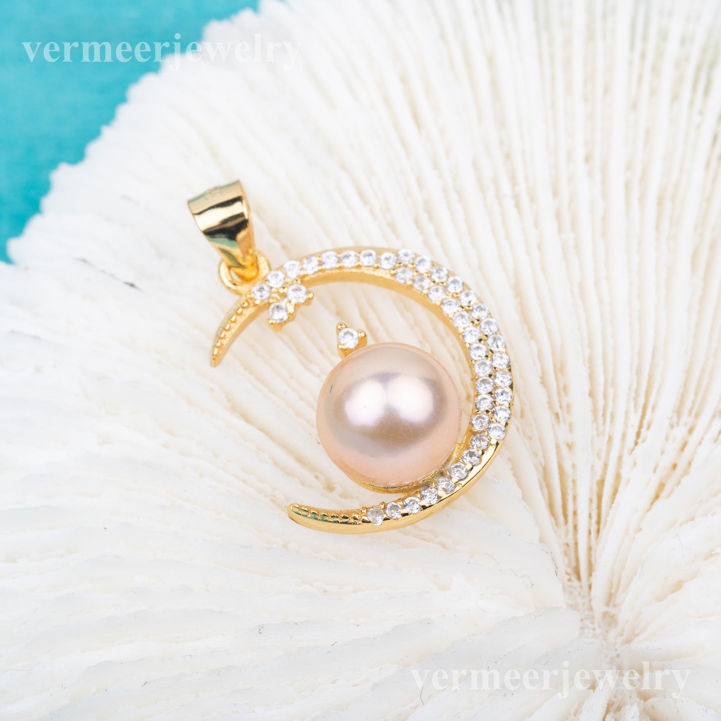 P010879 DIY 7-9mm Natural Freshwater pearl pendant accessory 925 sterling silver engagement jewelry necklace for women