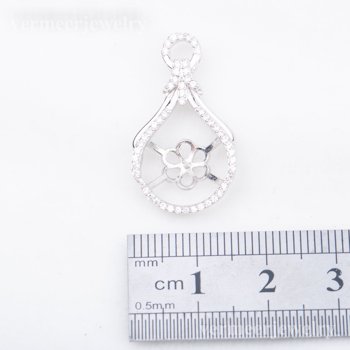 P010910  DIY 7-9mm Natural Freshwater pearl pendant accessory 925 sterling silver engagement jewelry necklace for women