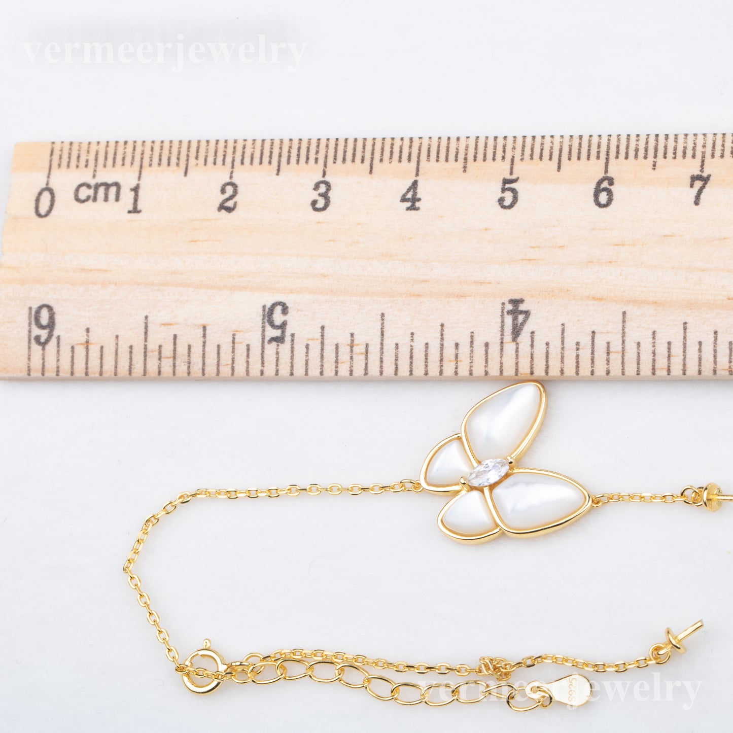 b010218  DIY 7-8mm Natural Freshwater pearl bracelet accessory 925 sterling silver adjustable chain bracelet for women