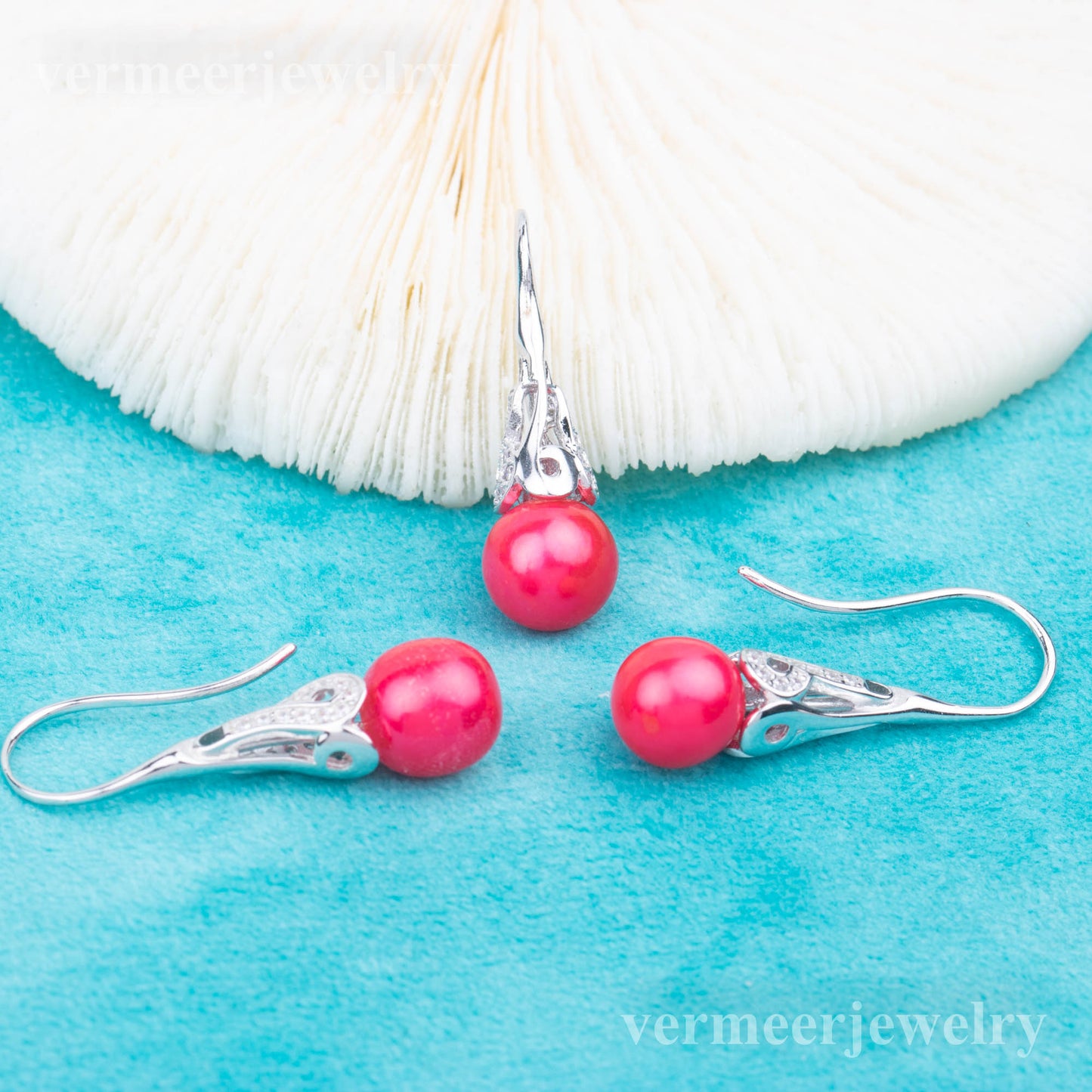 S030051 DIY 7-8mm Natural Freshwater pearl jewelry set 925 sterling silver engagement jewelry necklace for women