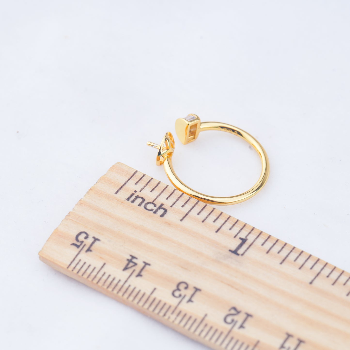 r010959 DIY 6-8mm Natural Freshwater pearl Ring accessory 925 sterling silver Adjustable size engagement jewelry ring for women