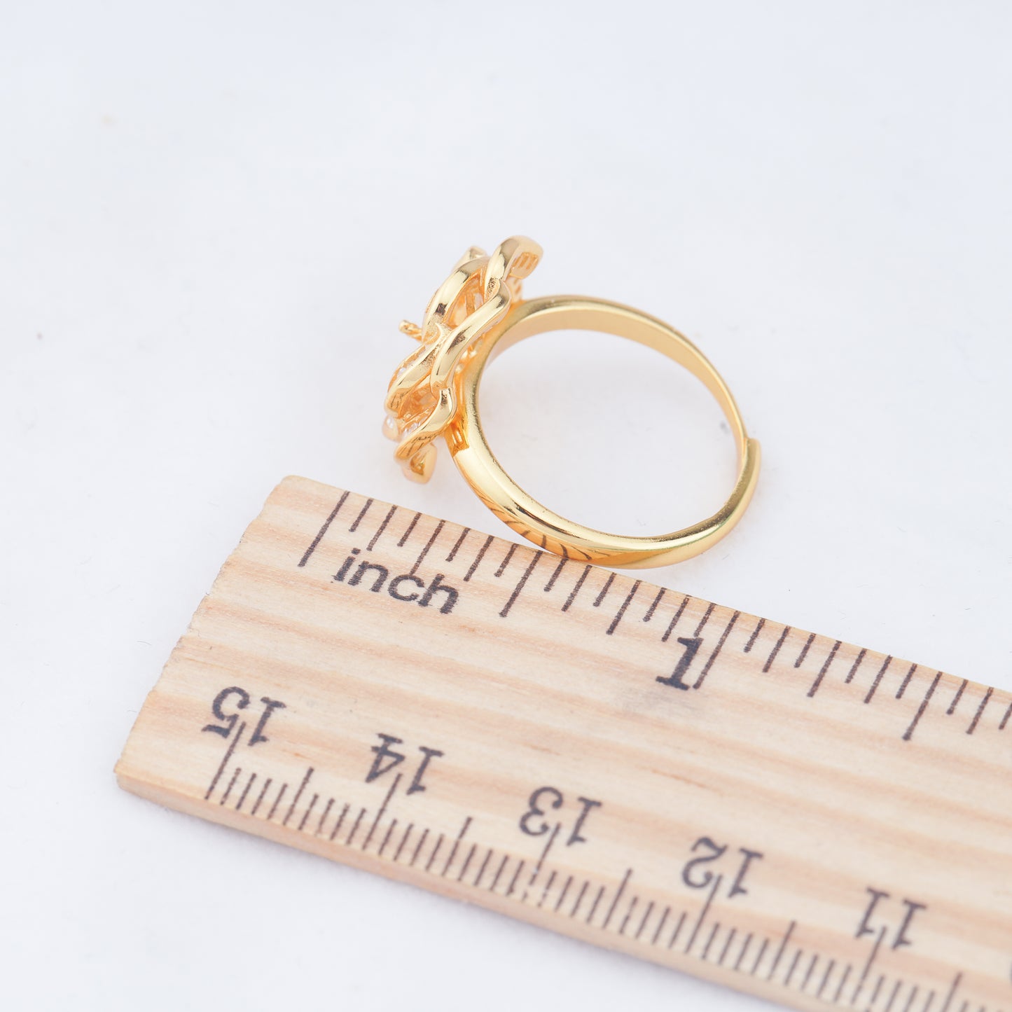 r010969 DIY 6-8mm Natural Freshwater pearl Ring accessory 925 sterling silver Adjustable size engagement jewelry ring for women