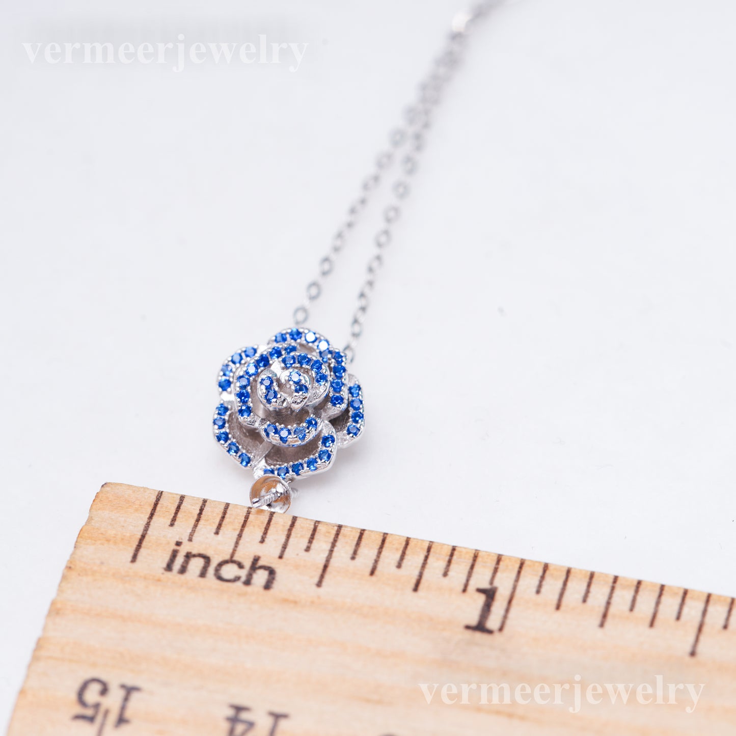 P011100 DIY 7-8mm Natural Freshwater pearl pendant accessory 925 sterling silver engagement jewelry necklace for women