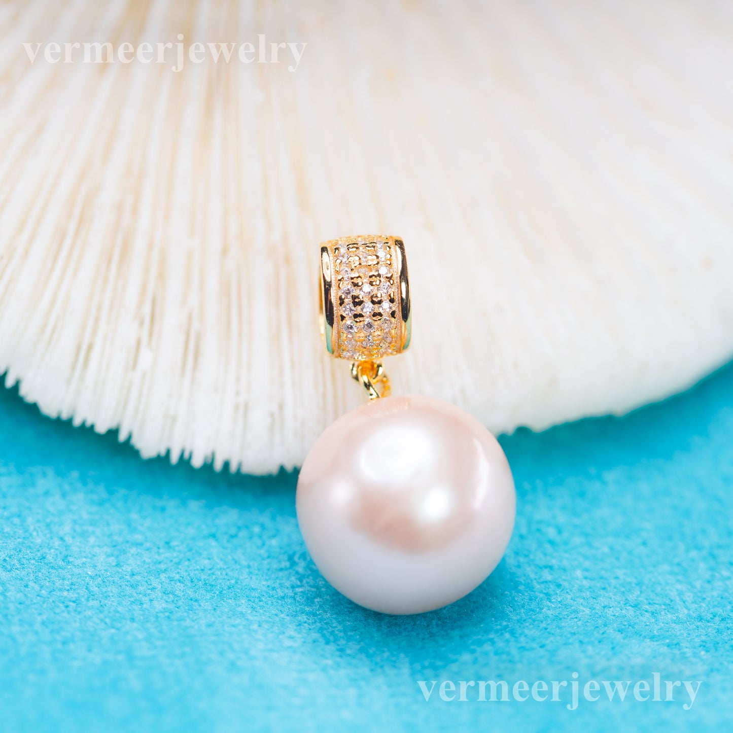 Pe011063  DIY 9-12mm Natural Freshwater pearl pendant accessory 925 sterling silver engagement jewelry necklace for women