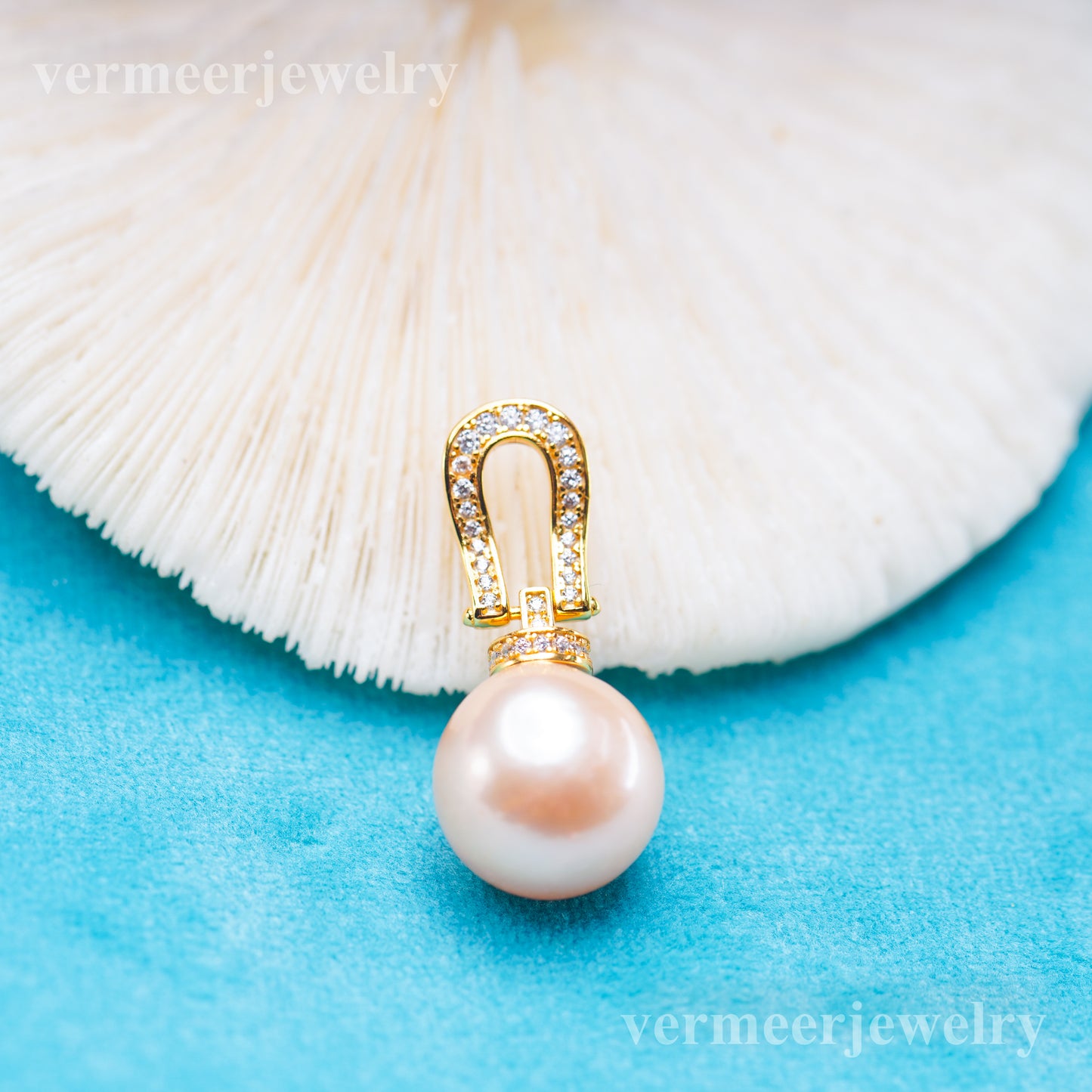 Pe011067 DIY 9-12mm Natural Freshwater pearl pendant accessory 925 sterling silver engagement jewelry necklace for women