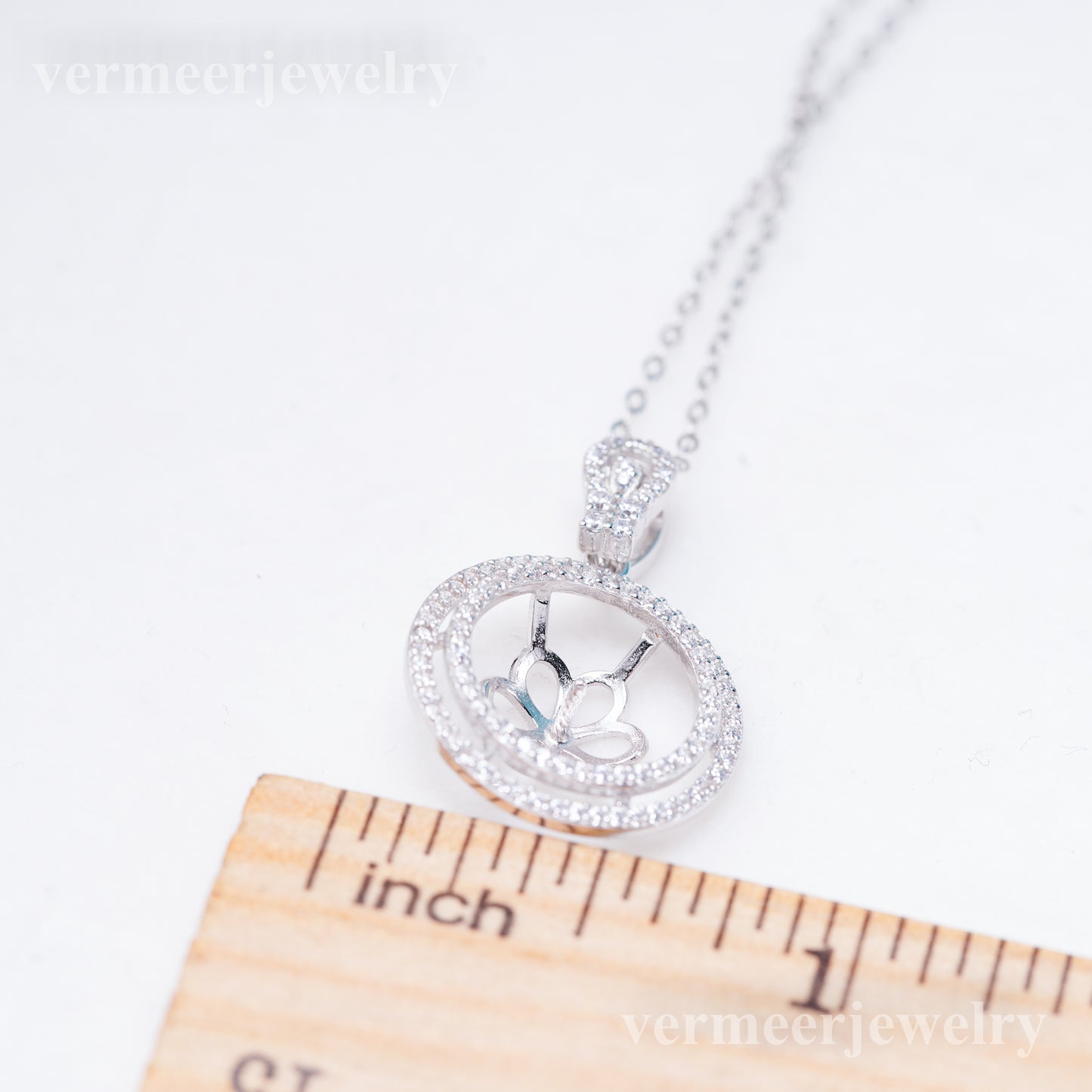 Pe011103 DIY 9-12mm Natural Freshwater pearl pendant accessory 925 sterling silver engagement jewelry necklace for women