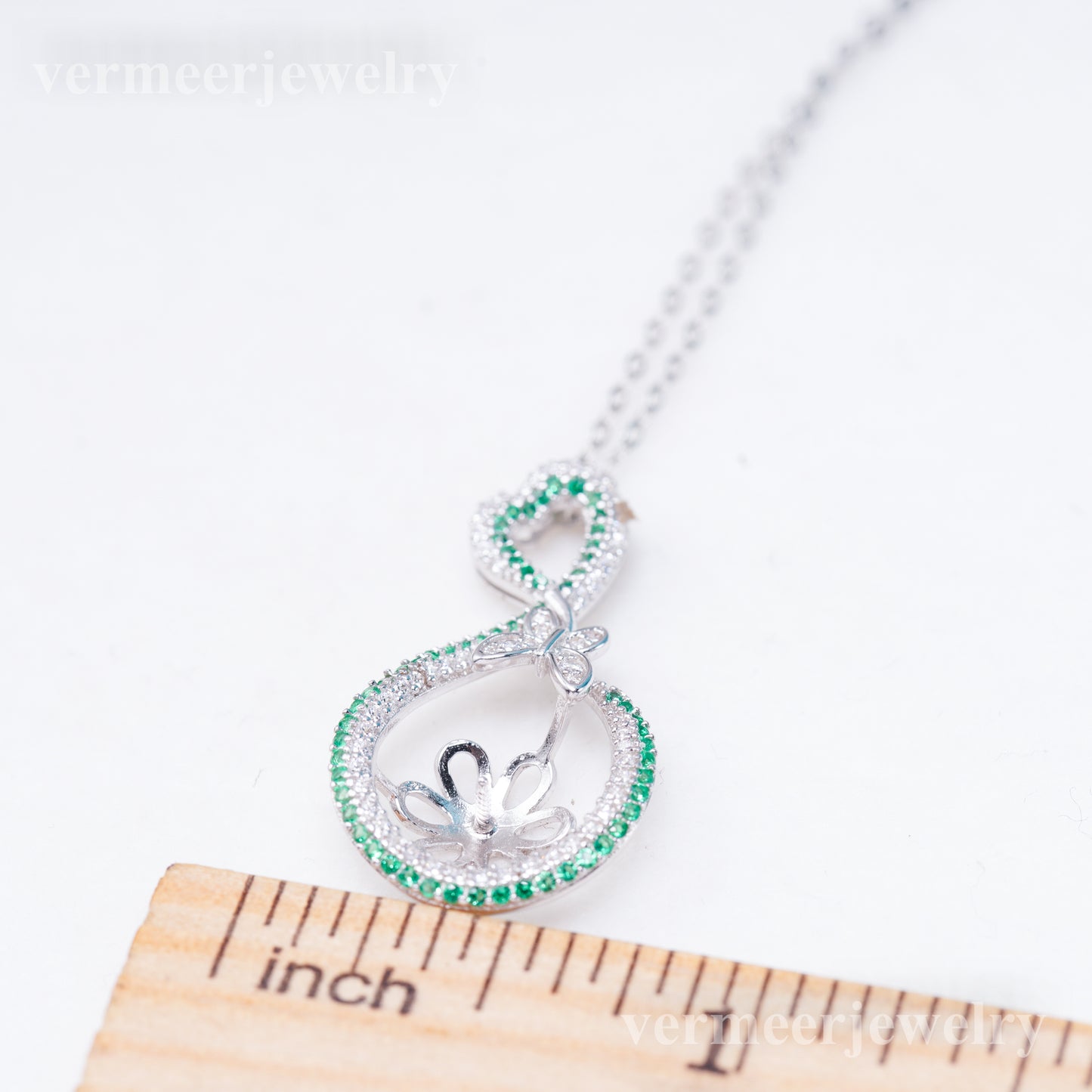 Pe011110 DIY 9-12mm Natural Freshwater pearl pendant accessory 925 sterling silver engagement jewelry necklace for women