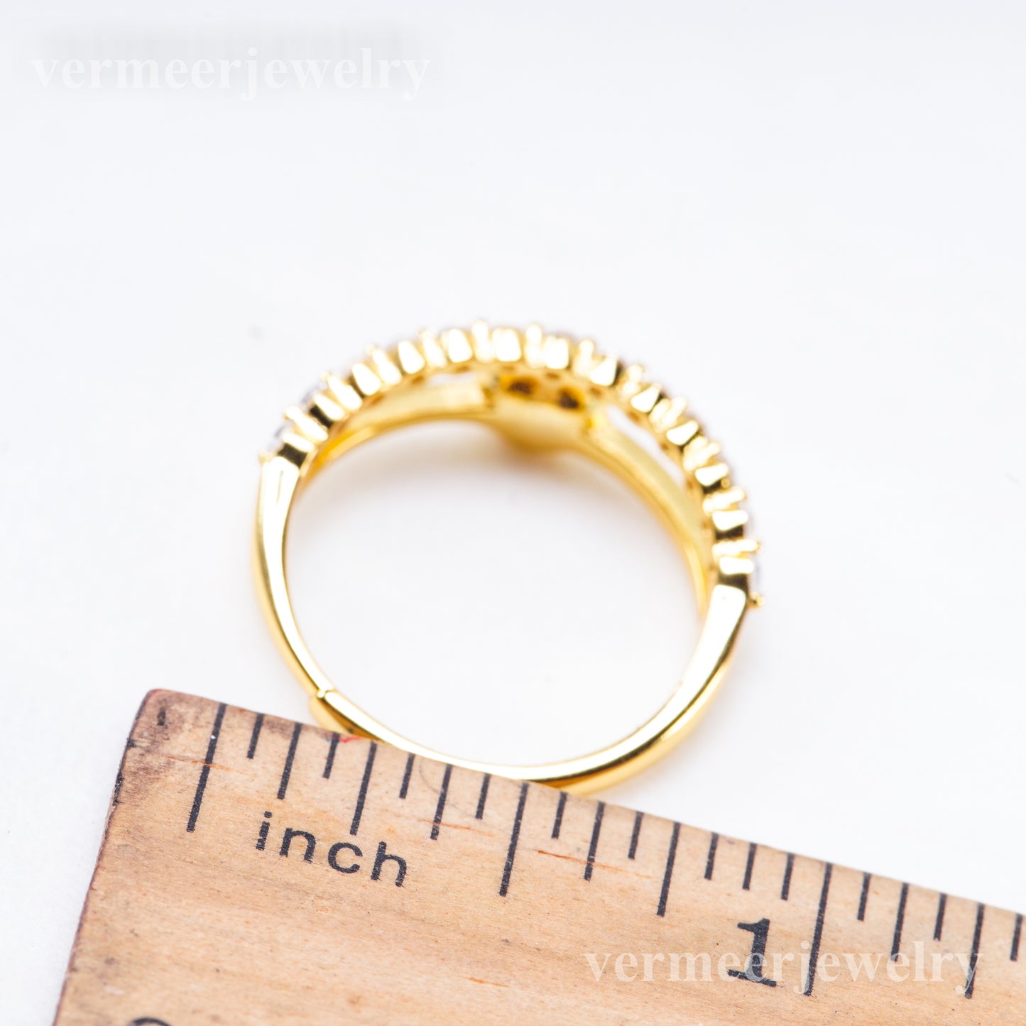 r011078 DIY 6-8mm Natural Freshwater pearl Ring accessory 925 sterling silver Adjustable size engagement jewelry ring for women