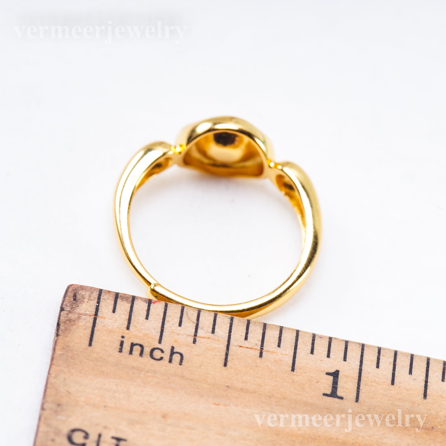 r011081 DIY 6-8mm Natural Freshwater pearl Ring accessory 925 sterling silver Adjustable size engagement jewelry ring for women