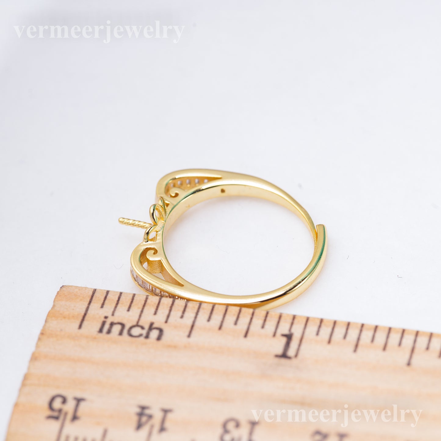 re011026 DIY 9-11mm Natural Freshwater pearl Ring accessory 925 sterling silver Adjustable size engagement ring for women