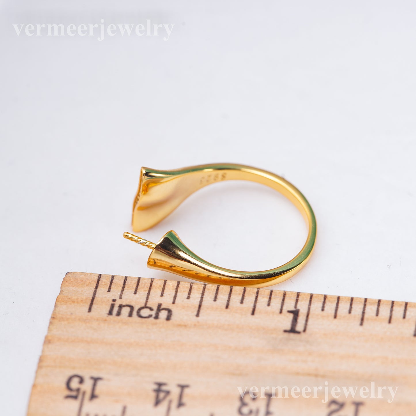 re011035 DIY 9-11mm Natural Freshwater pearl Ring accessory 925 sterling silver Adjustable size engagement ring for women
