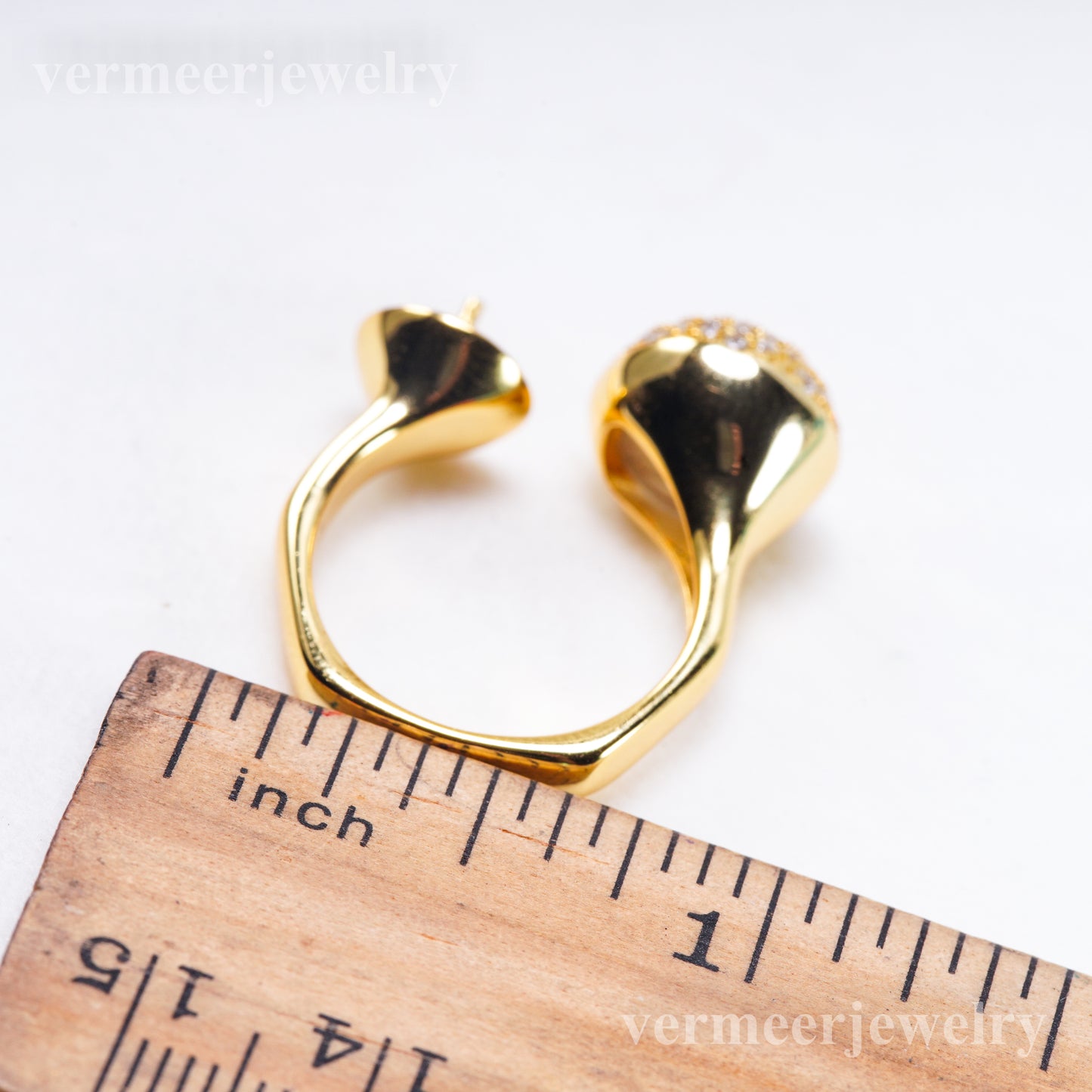 re011109 DIY 9-11mm Natural Freshwater pearl Ring accessory 925 sterling silver Adjustable size engagement ring for women
