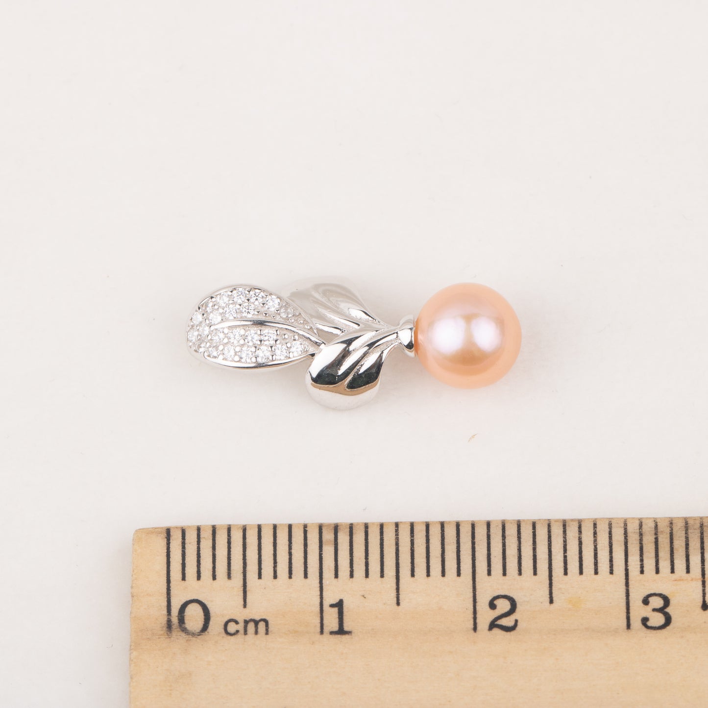 P060702 DIY 7-9mm Natural Freshwater pearl pendant accessory 925 sterling silver engagement jewelry necklace for women