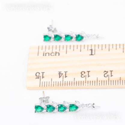 e010819 S925 pearl earring 925 sterling silver DIY 7-8mm Natural Freshwater pearl stud earring for women